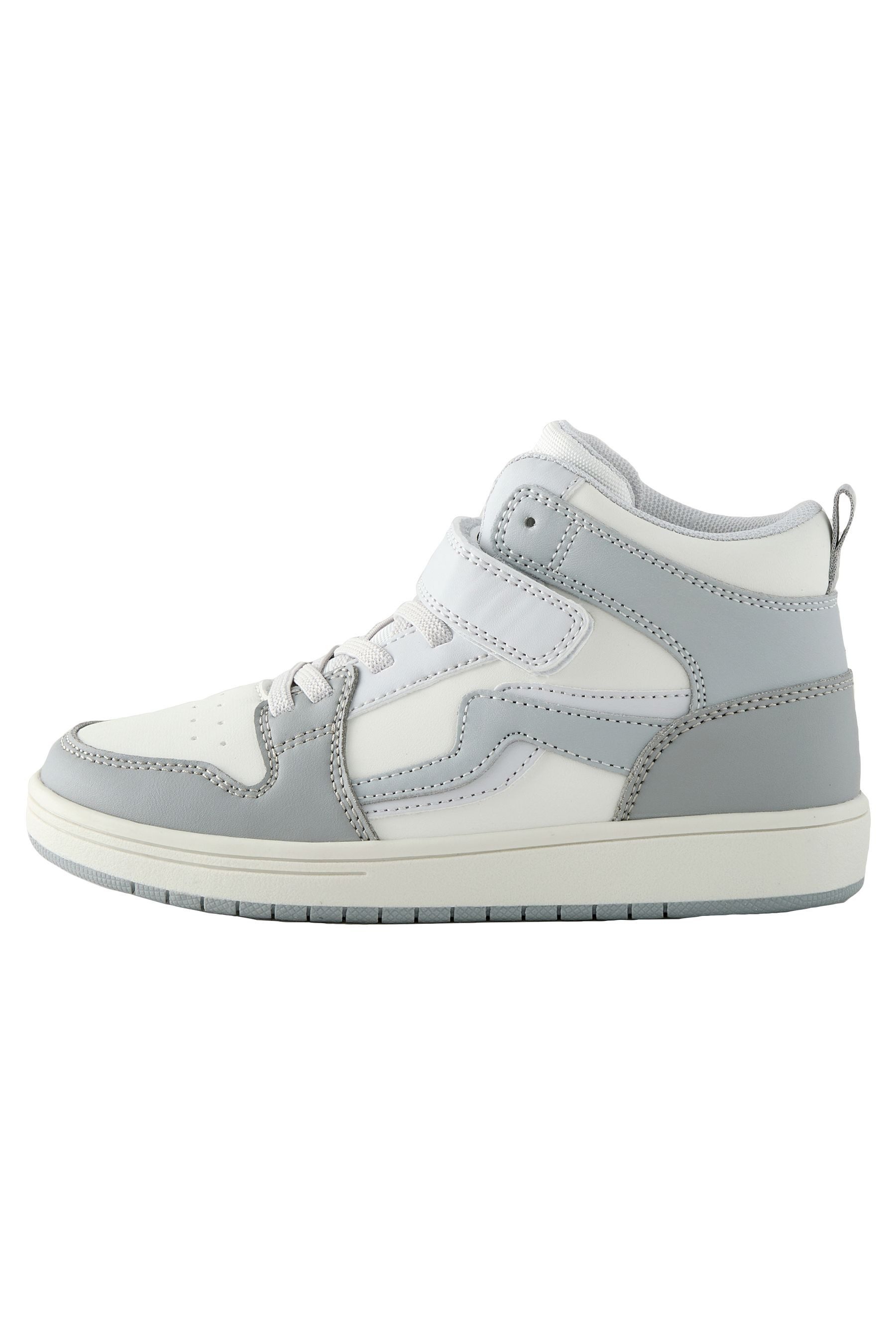 Hohe Turnschuhe mit elastischen Schnürsenkeln Sneaker