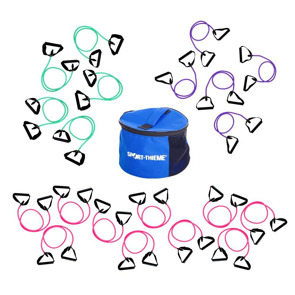 Stretchband Fitness-Tube-Set Safety