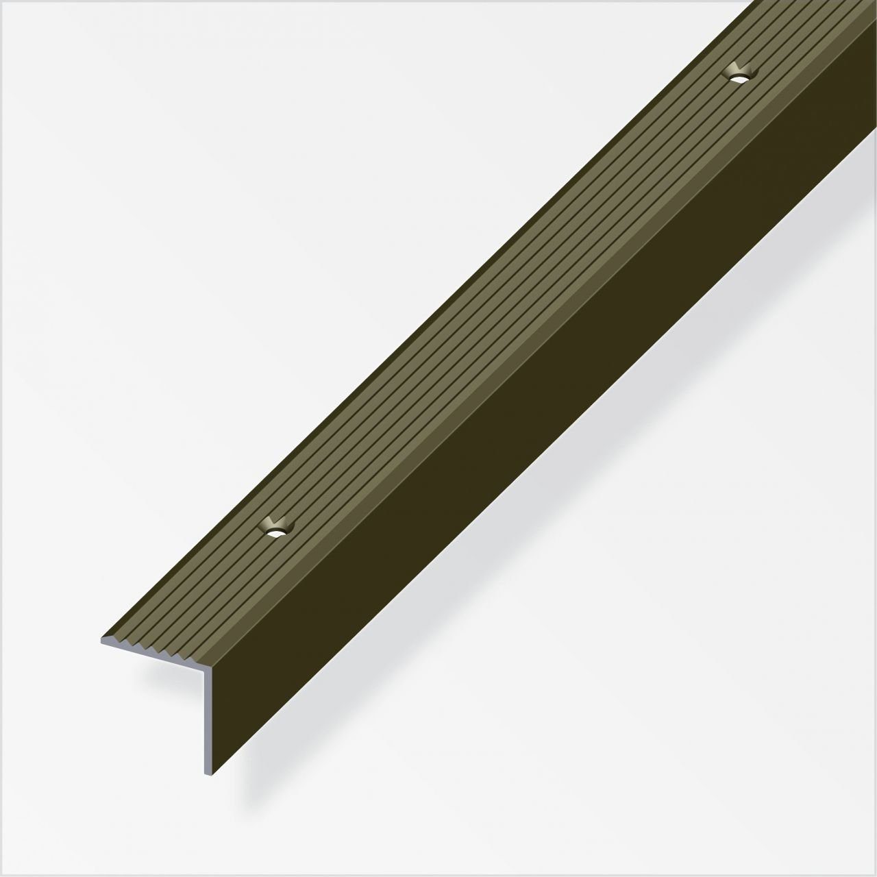 alfer Treppenstufen-Seitenblende alfer Treppenprofil 1 m, 19 x 20 mm Aluminium