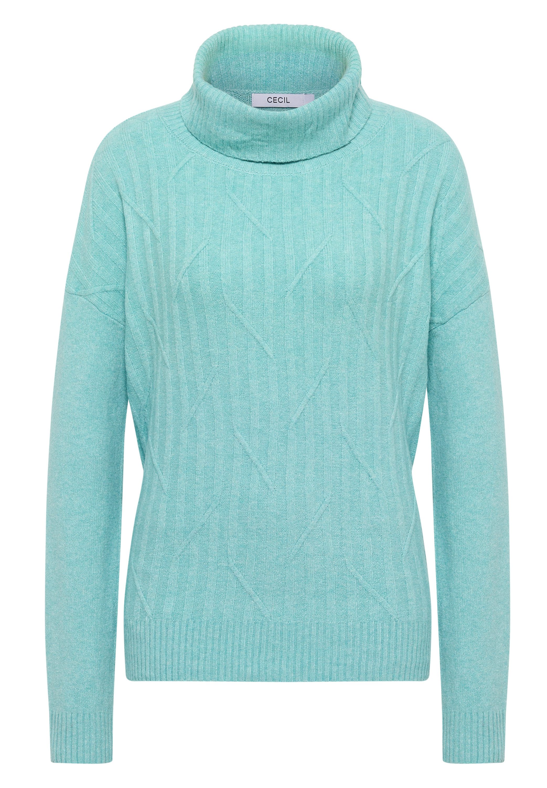 foam blue melange