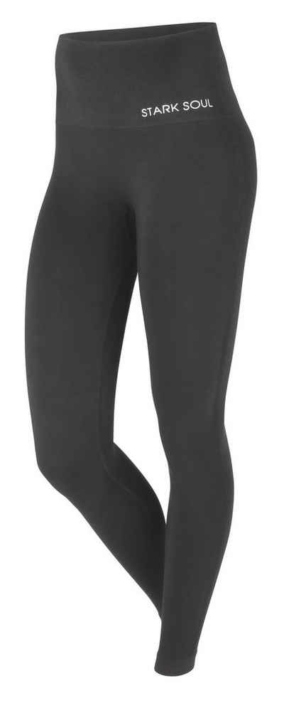 Stark Soul® Highwaist Leggings mit breitem Stretchbund