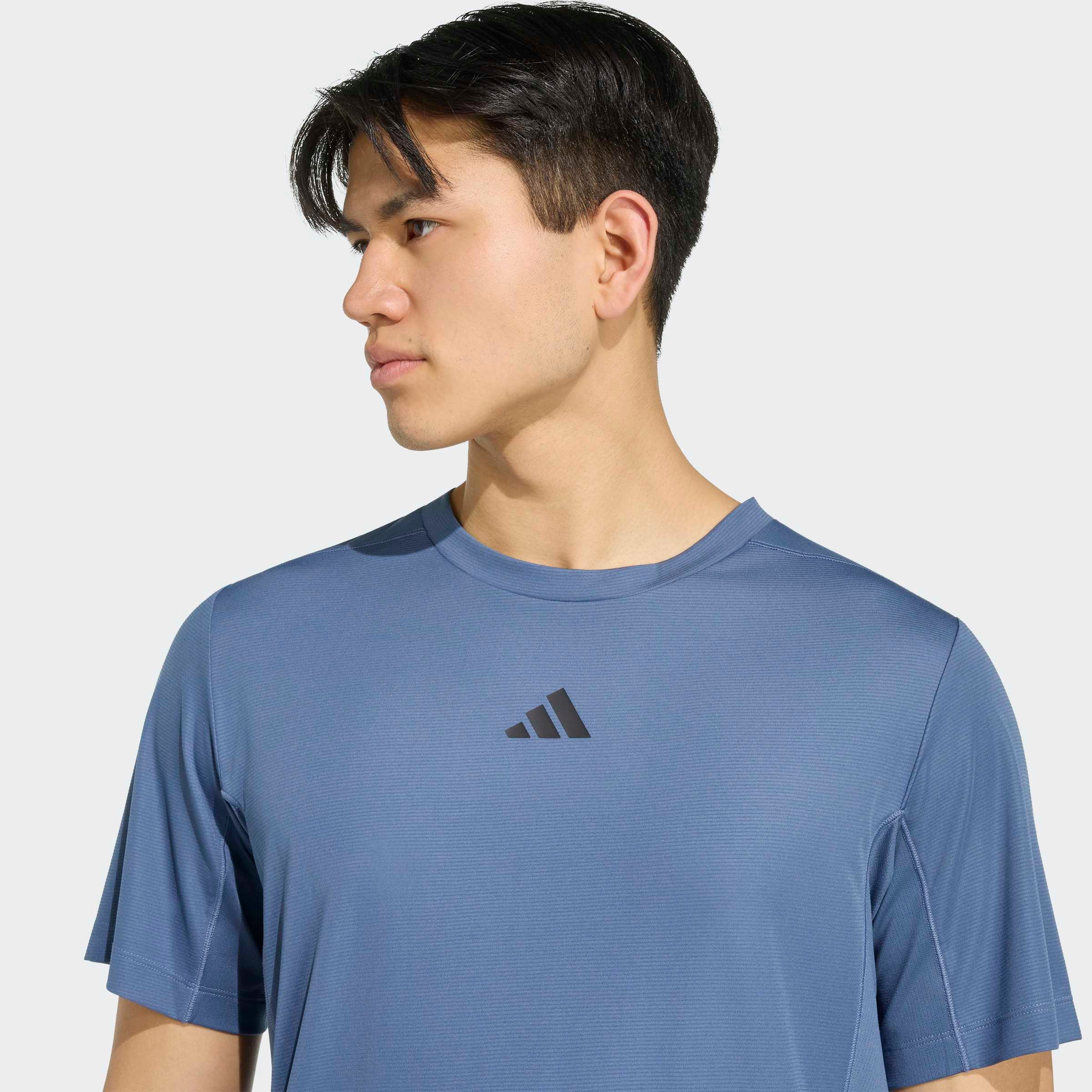 adidas Performance T-Shirt D4T PRIMELIFT 3-STREIFEN mit climacool®, normale Passform – Bild 3 von 5