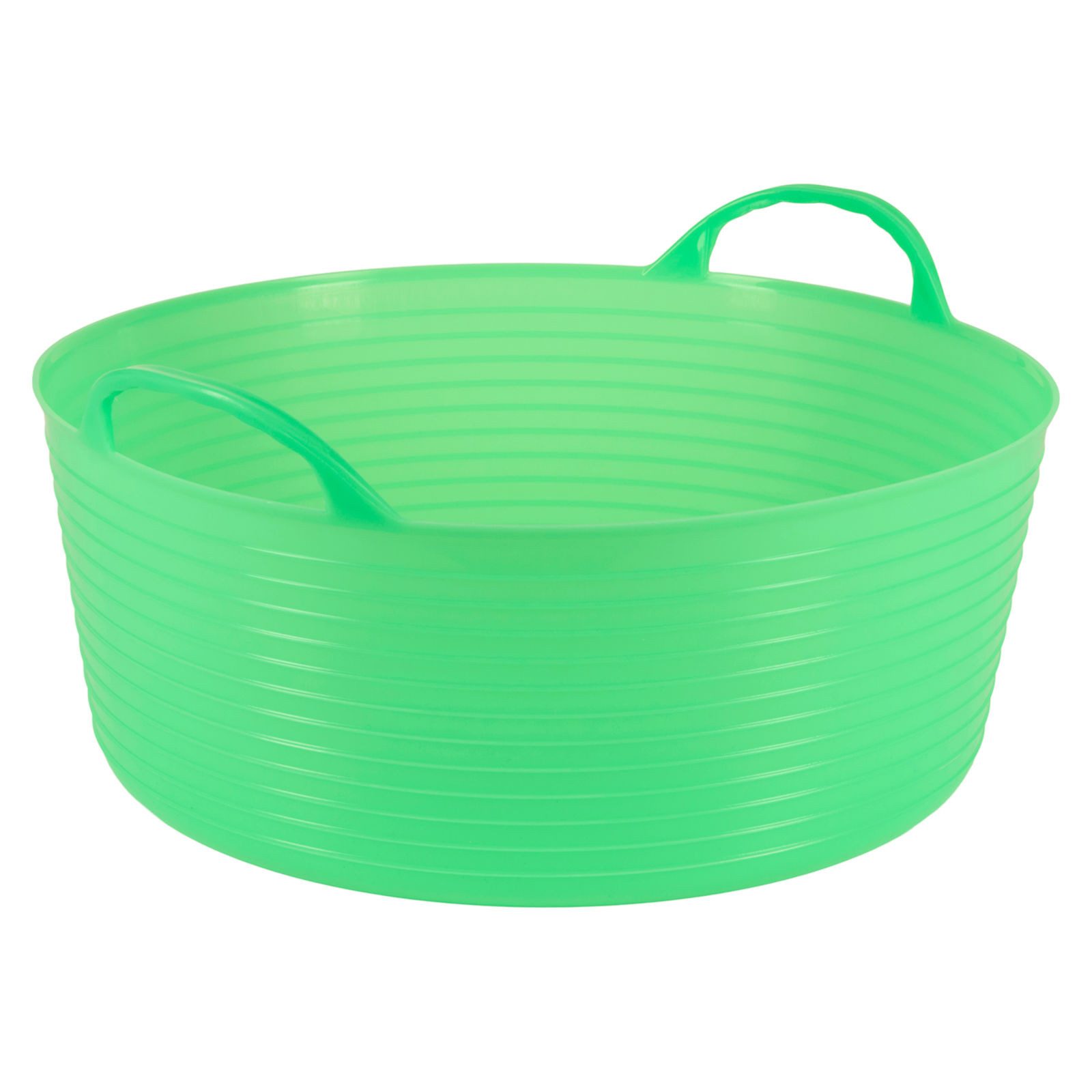 Horse Guard Кормbehälter niedriger Кормeimer, grün 16 Liter