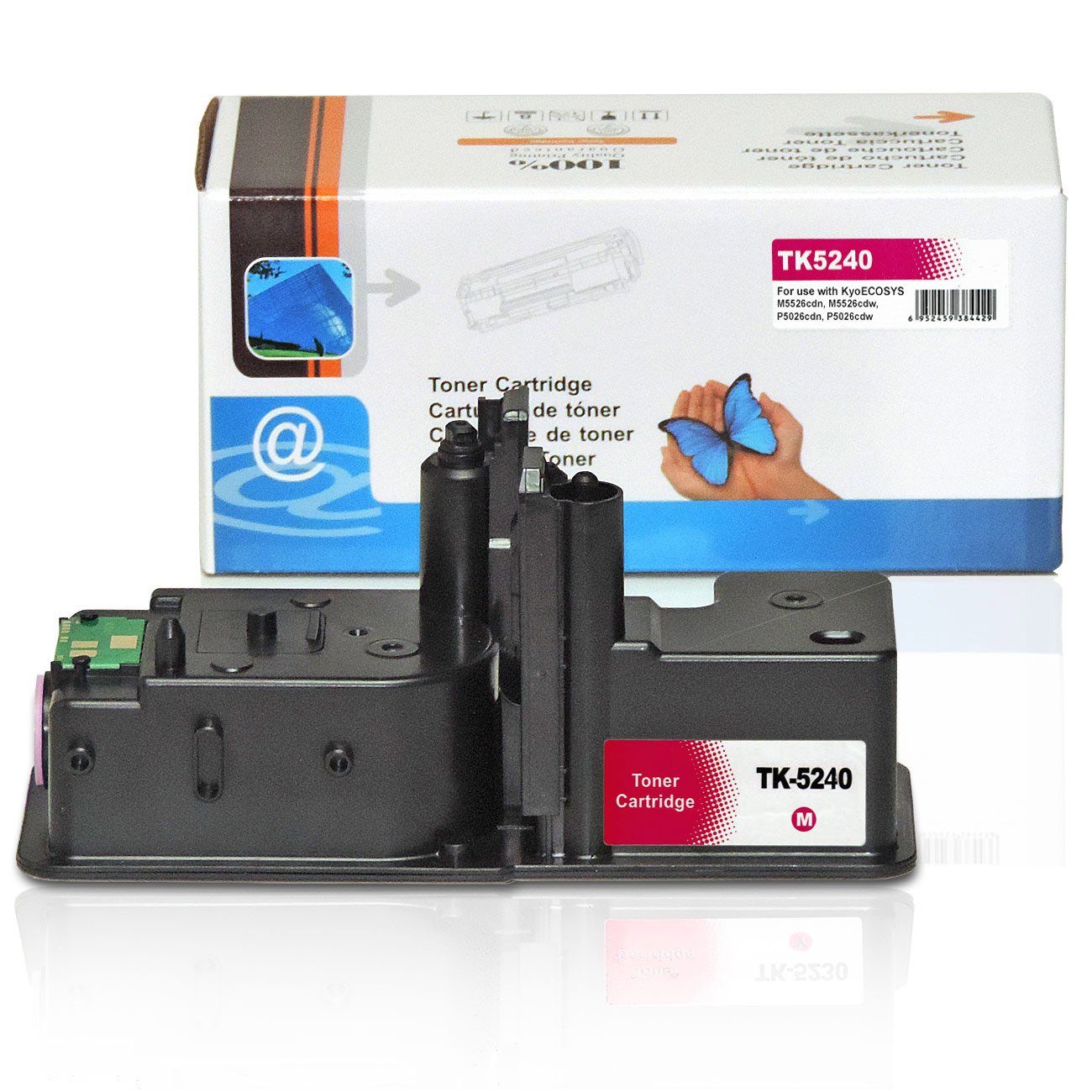 Tonerkassette D&C Magenta, Kompatibel TK-5240 1x kompatibel Lieferumfang: TK-5240 Kyocera Tonerkartusche Kyocera zu