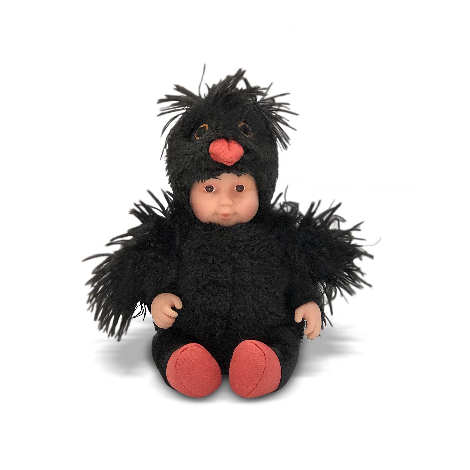 ANNE GEDDES Babypuppe Amsel (Blackbird) -23cm- (1-tlg)