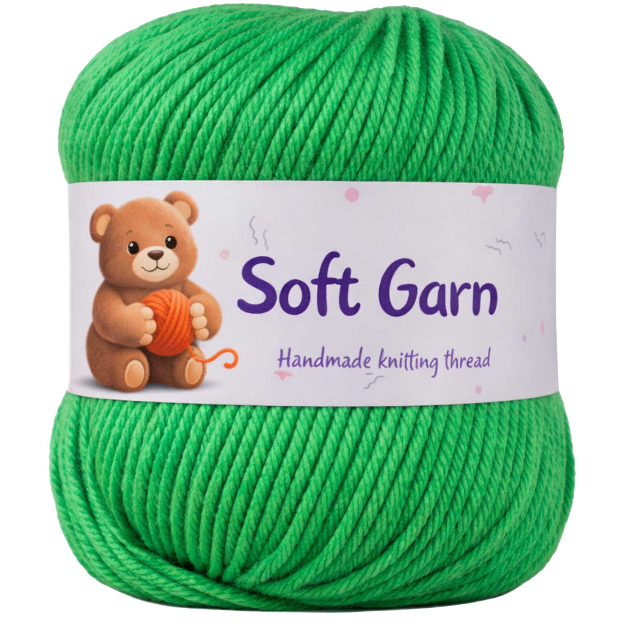 INDIGOS UG Acrylgarn 6-fach 10x50g = 500g Strickgarn Set - selbststreifendes Garn Häkelwolle