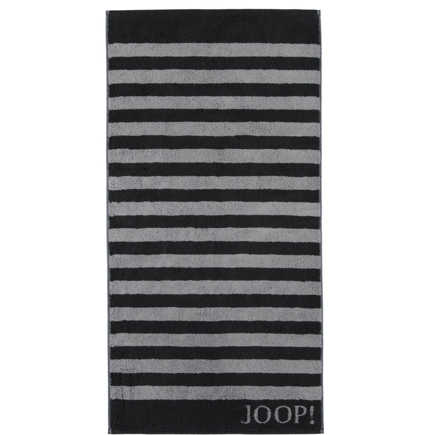 Joop! Handtücher Classic Stripes 1610, 100% Baumwolle schwarz