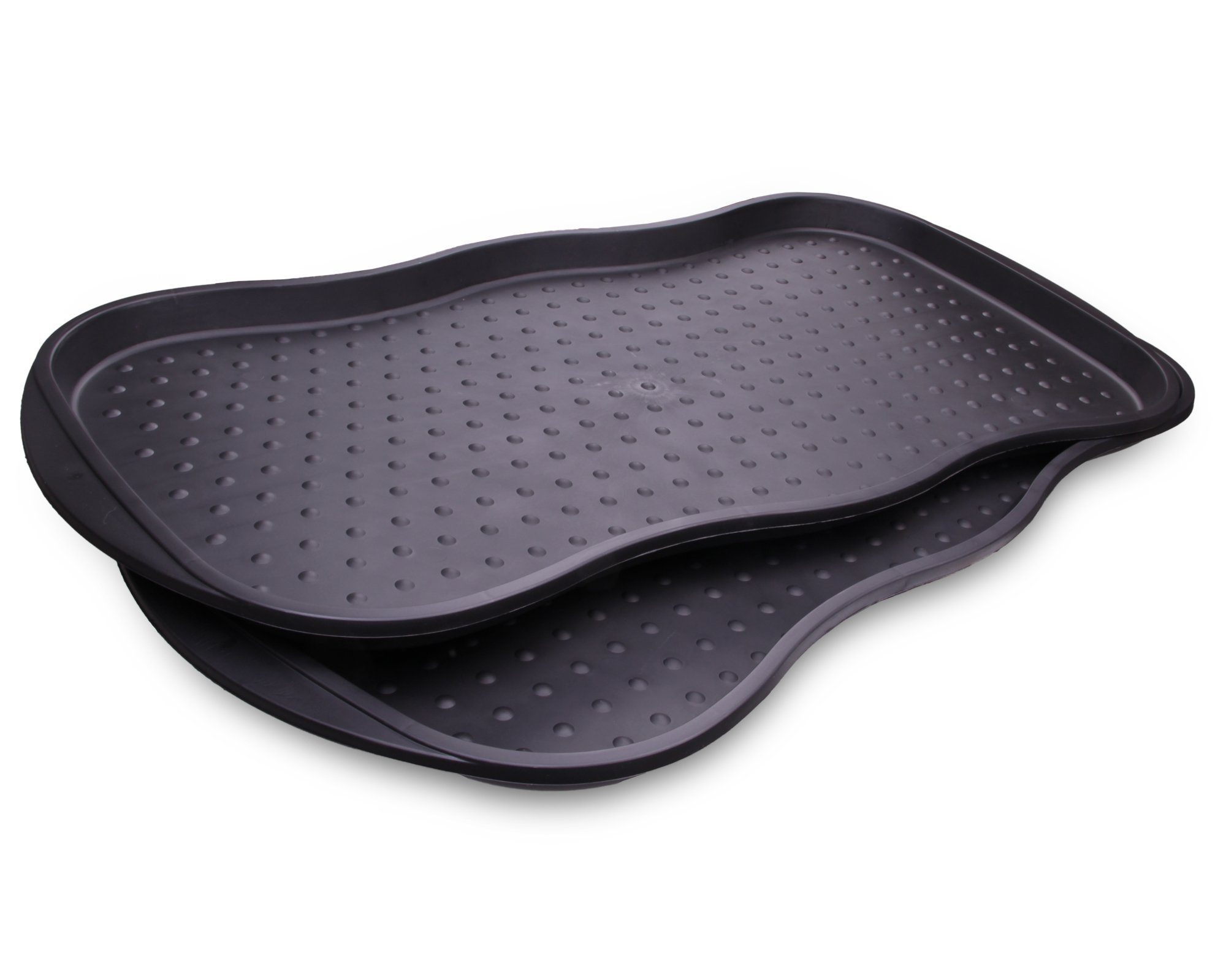 ONDIS24 Schuhabtropfschale Schuhabtropfschale Set Schuhablage Universalablage (2-tlg), 76 x 38 cm Kofferraumwanne