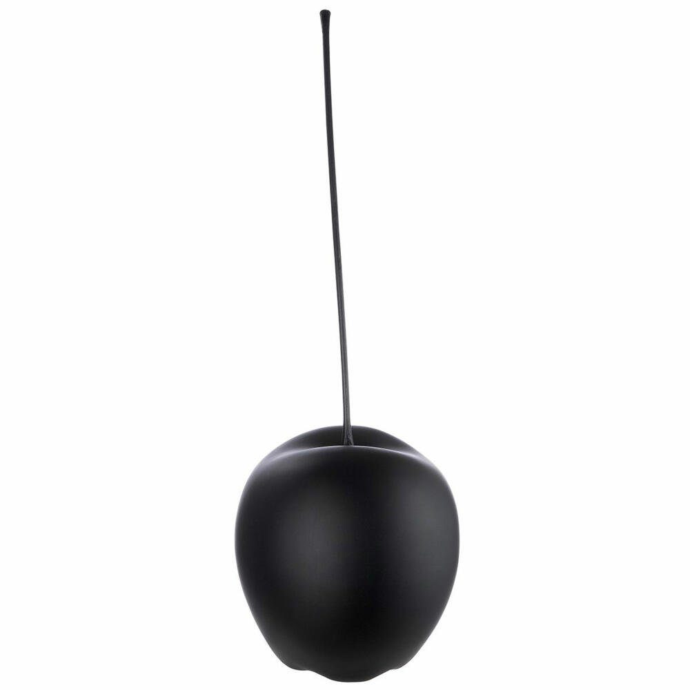 GILDE Dekoobjekt Kirsche Celebration Matt Schwarz H 42 cm