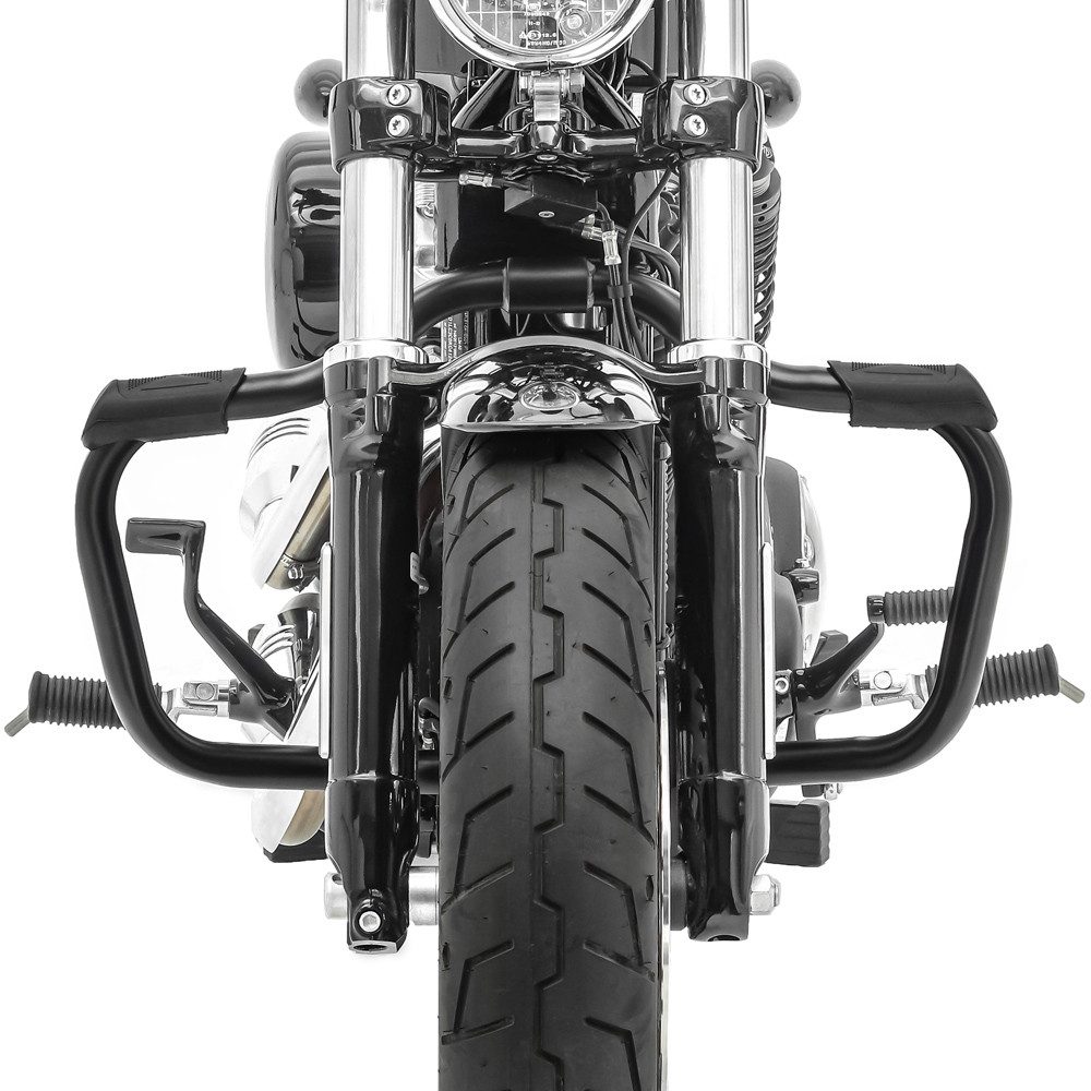 Craftride Motor-Schutzhülle Sturzbügel für Harley Davidson Sportster 883 Iron (XL 883 N) 09-20 # M