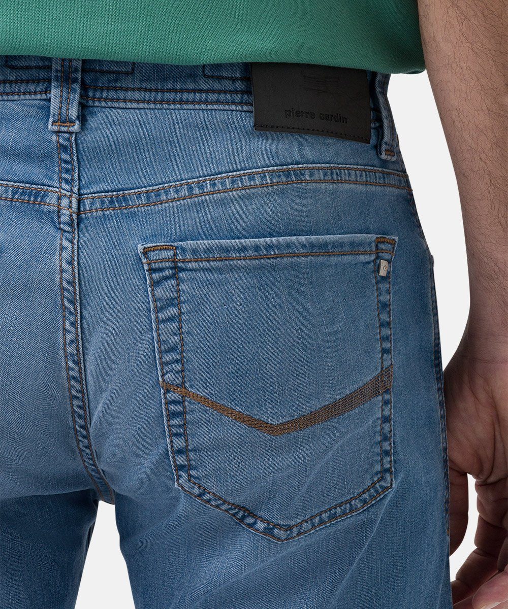 Cardin 5-Pocket-Jeans futureflex - hellblau Pierre Jeans Lyon Tapered Cardin Pierre (1-tlg)