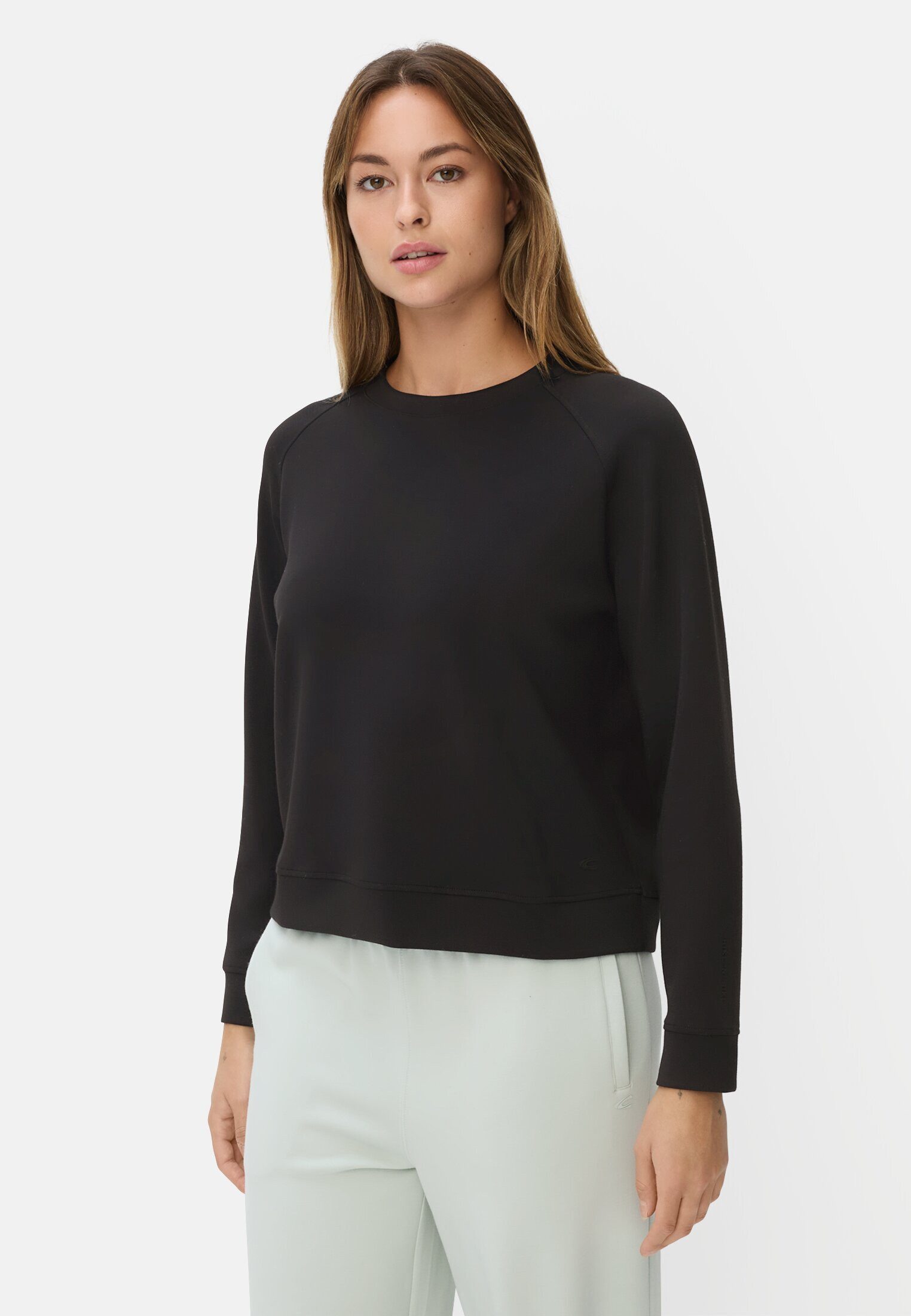 camel active Sweatshirt mit Raglanärmeln Langarm