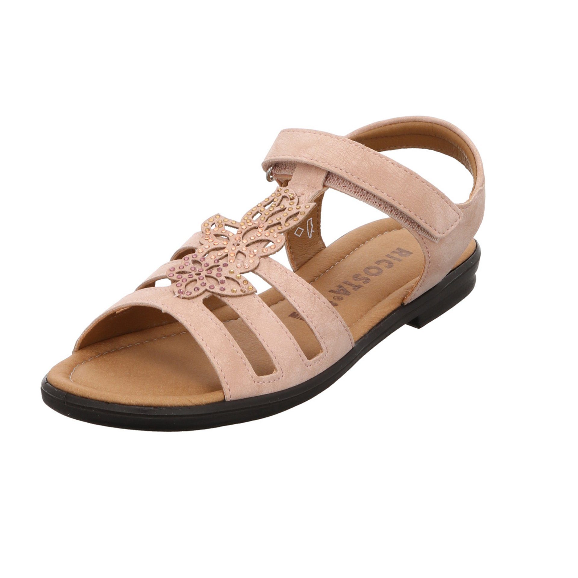 Sandalen Sandale Mädchen beige hell Sandale Synthetik Ricosta Schuhe Kinderschuhe Amira