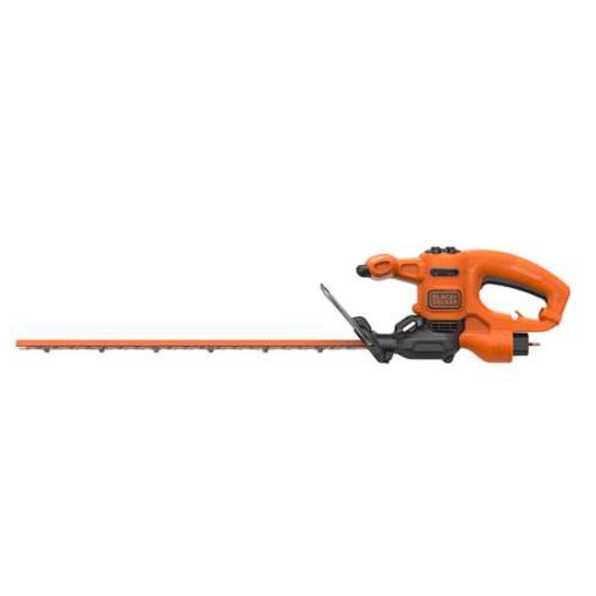 Black + Decker Elektro-Heckenschere BLACK+DECKER Heckenschere BEHT251, (450 Watt)