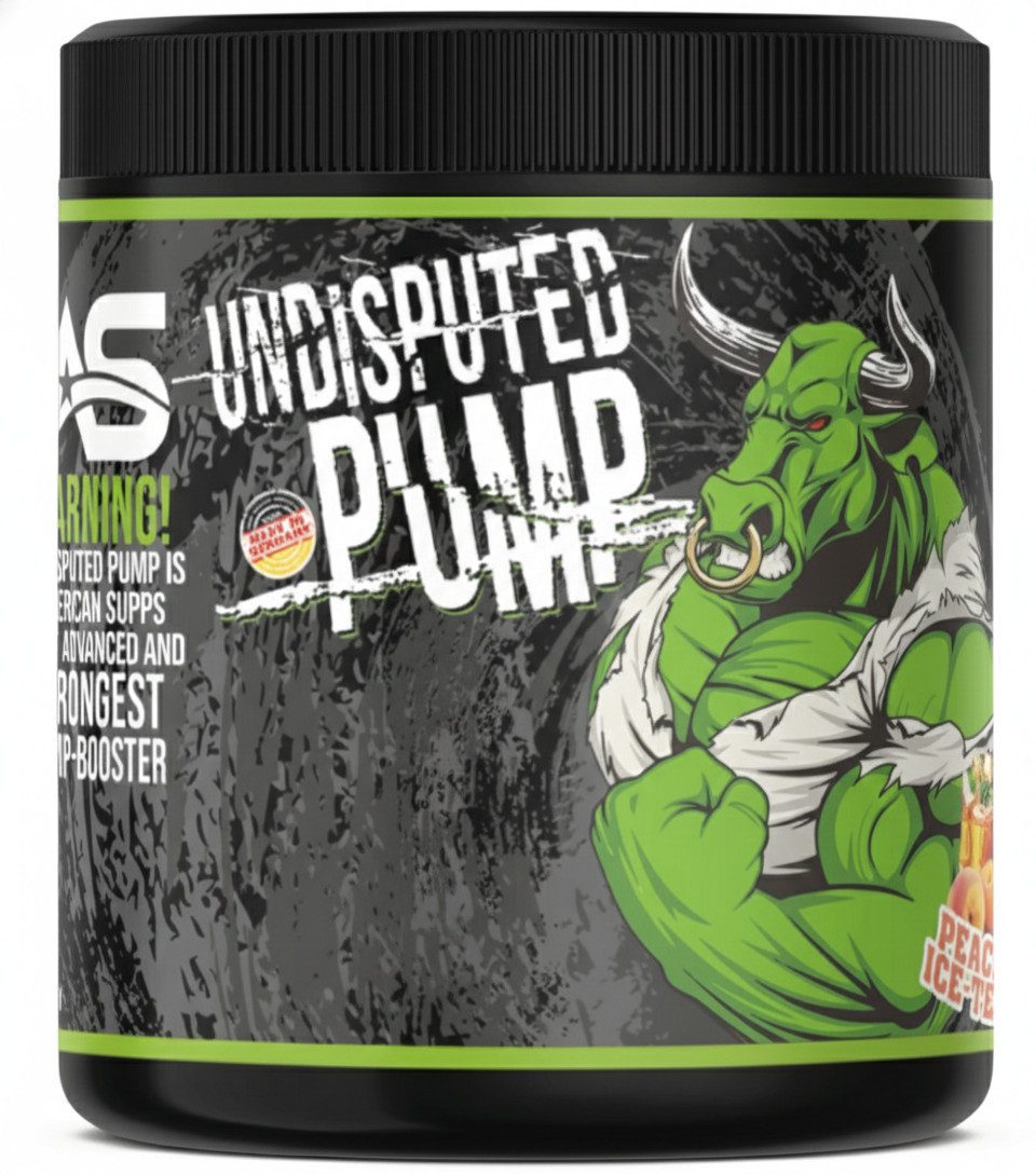 American Supps Undisputed Pump Booster Hardcore Pre-Workout für Bodybuilder Pulver, 510 g
