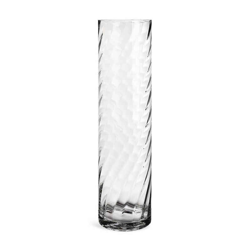 Depot Bodenvase »Bodenvase Wirbel« (Packung, 1 Stück Bodenvase), aus Glas, Ø 12.5 Zentimeter, H 50 Zentimeter