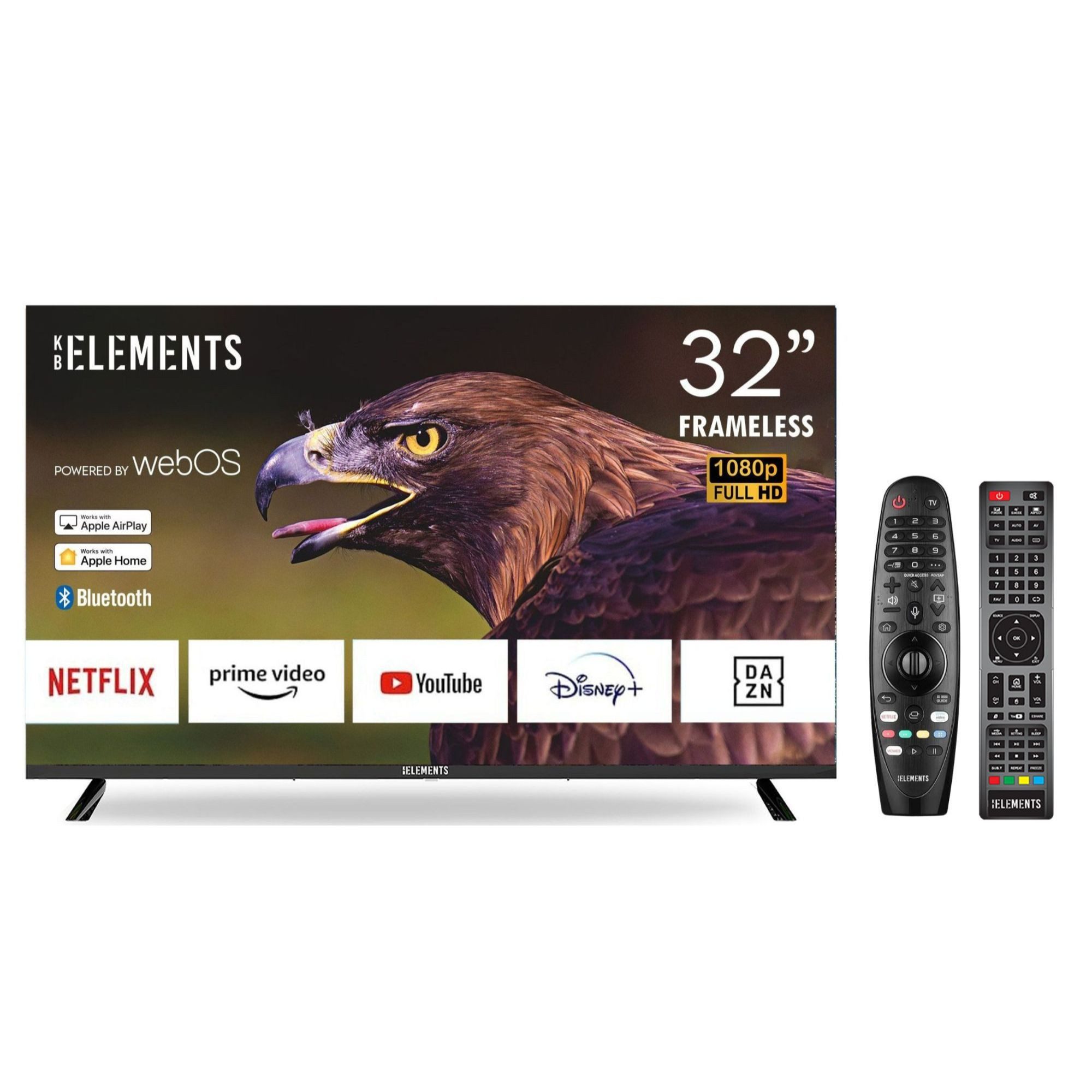 KB Elements ELT32WB5E LED-Fernseher (81,00 cm/32 Zoll, Full HD, webOS Smart TV)