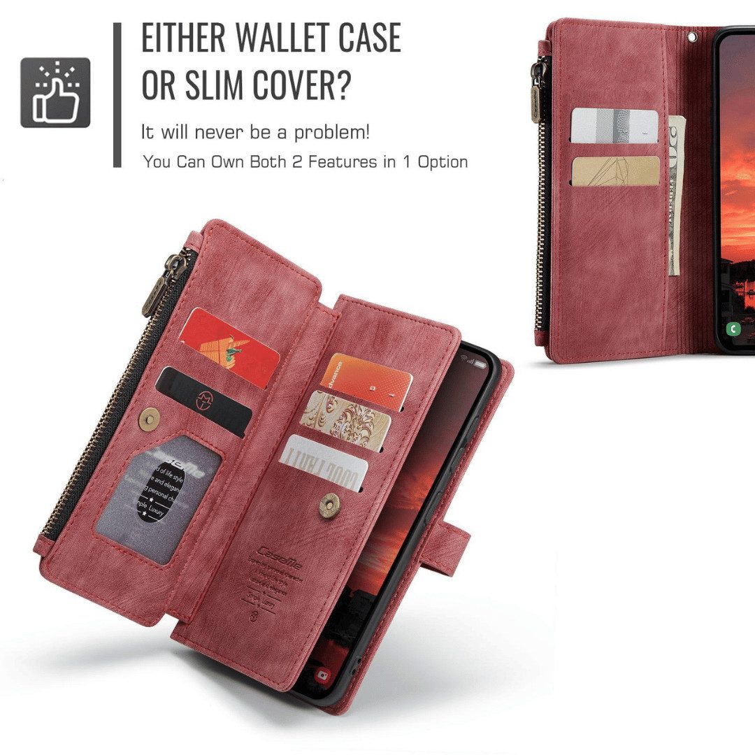 SmartUP Smartphone-Hülle für Xiaomi Redmi Note 14 Pro 5G Klapphülle Fliphülle Tasche Smart Case 6,67 Zoll, Integrierte Standfunktion, integrierte Geldbörse – Bild 3 von 5