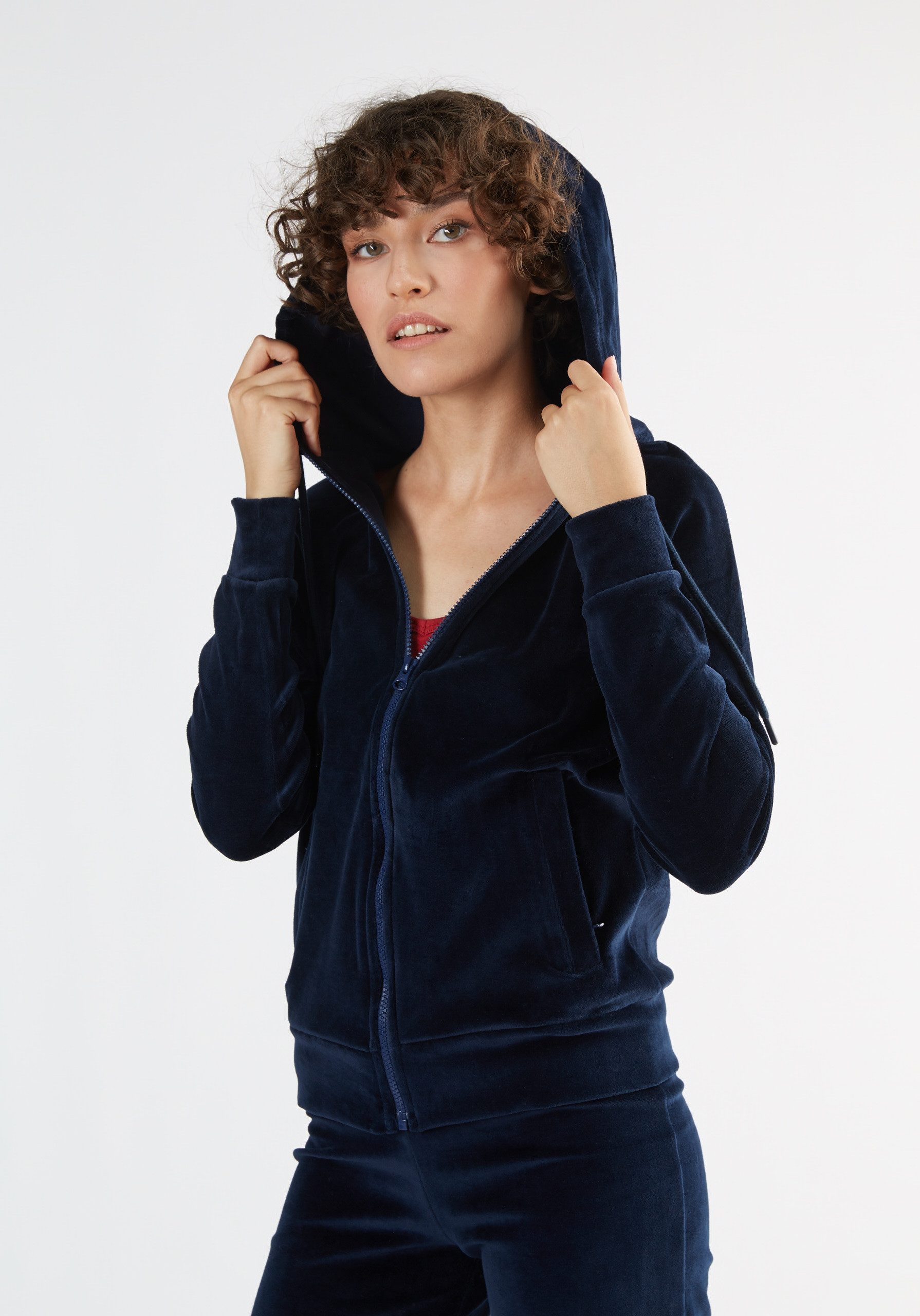 Leela COTTON Hoodie Nickykapuzenjacke