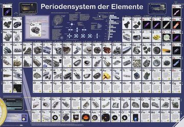 Close Up Spiel, Periodensystem der Elemente Puzzle 1000 Teile, deutsch