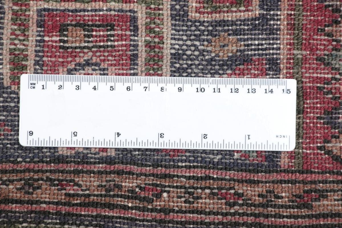 Orientteppich Hamadan Handgeknüpfter 8 mm / 111x216 Perserteppich Höhe: Läufer, Nain rechteckig, Trading, Orientteppich