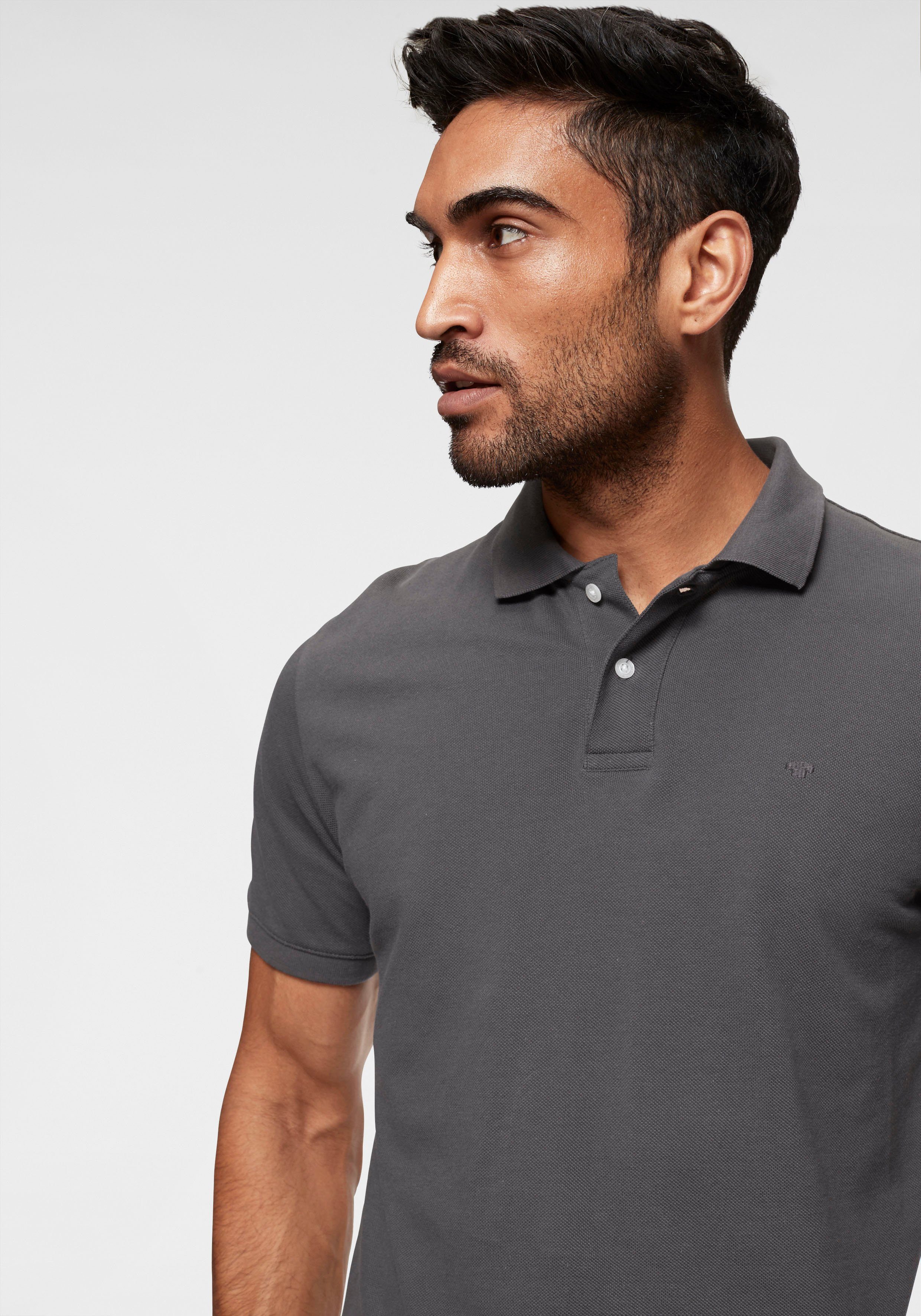 TOM TAILOR Poloshirt Basic Baumwoll-Piqué