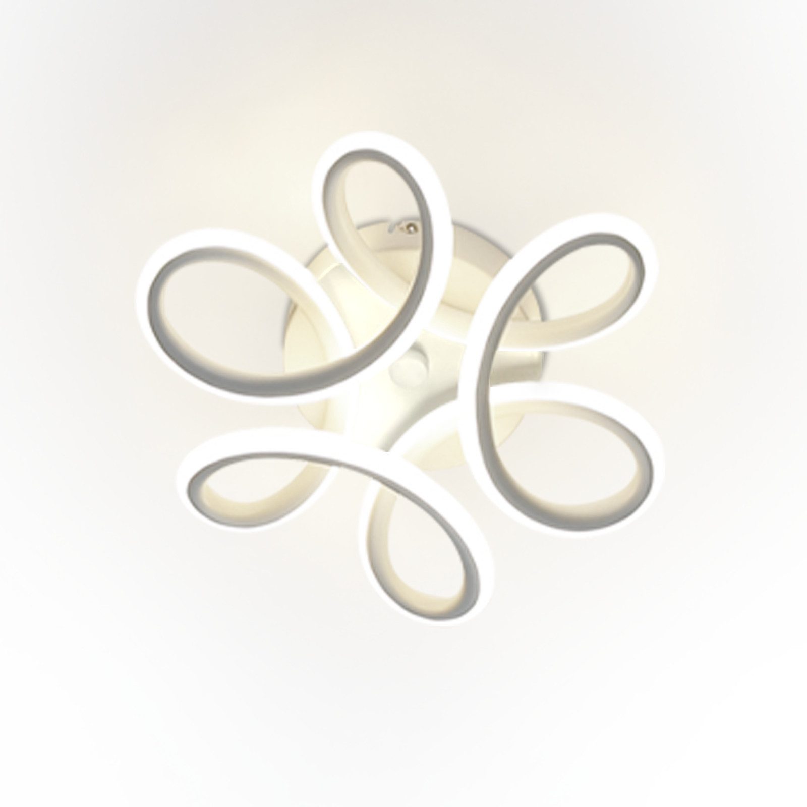 Nettlife LED Deckenleuchte ‎Blütenform Deckenlampe mit Fernbedienung, 3000 günstig online kaufen