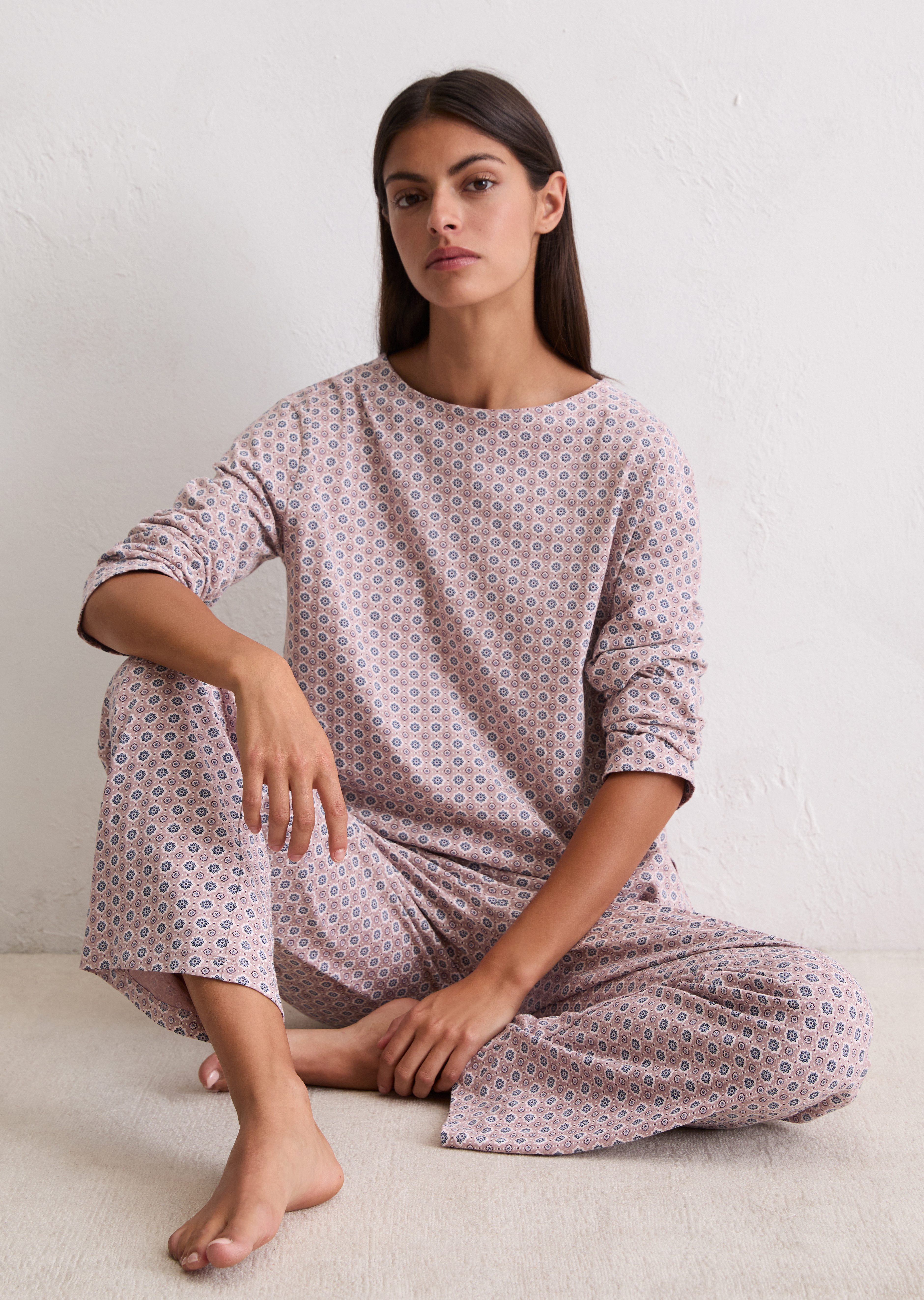 Marc O'Polo Longsleeve Mix -n-Match Lange Ärmel, Rundhalsausschnitt, Cotton, feminin