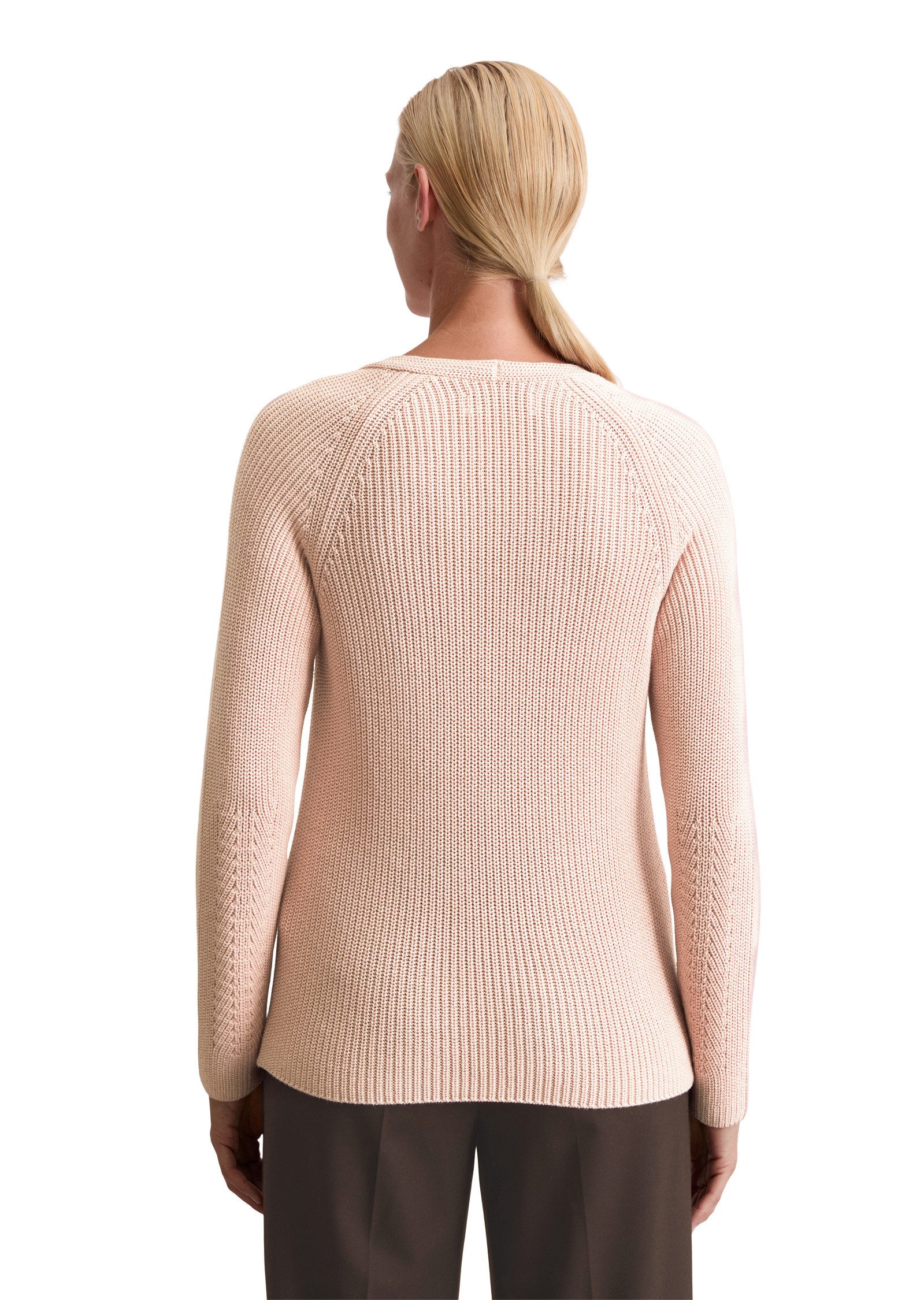 Marc O'Polo Strickpullover aus softem Baumwoll-Garn