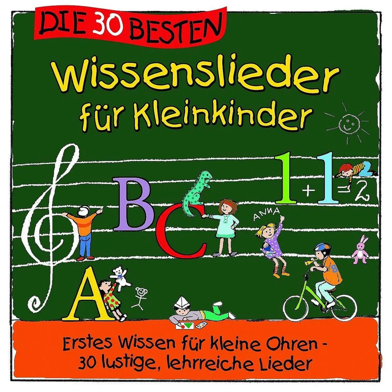 Universal Music GmbH Hörspiel Die 30 besten Wissenslieder für Kleinkinder