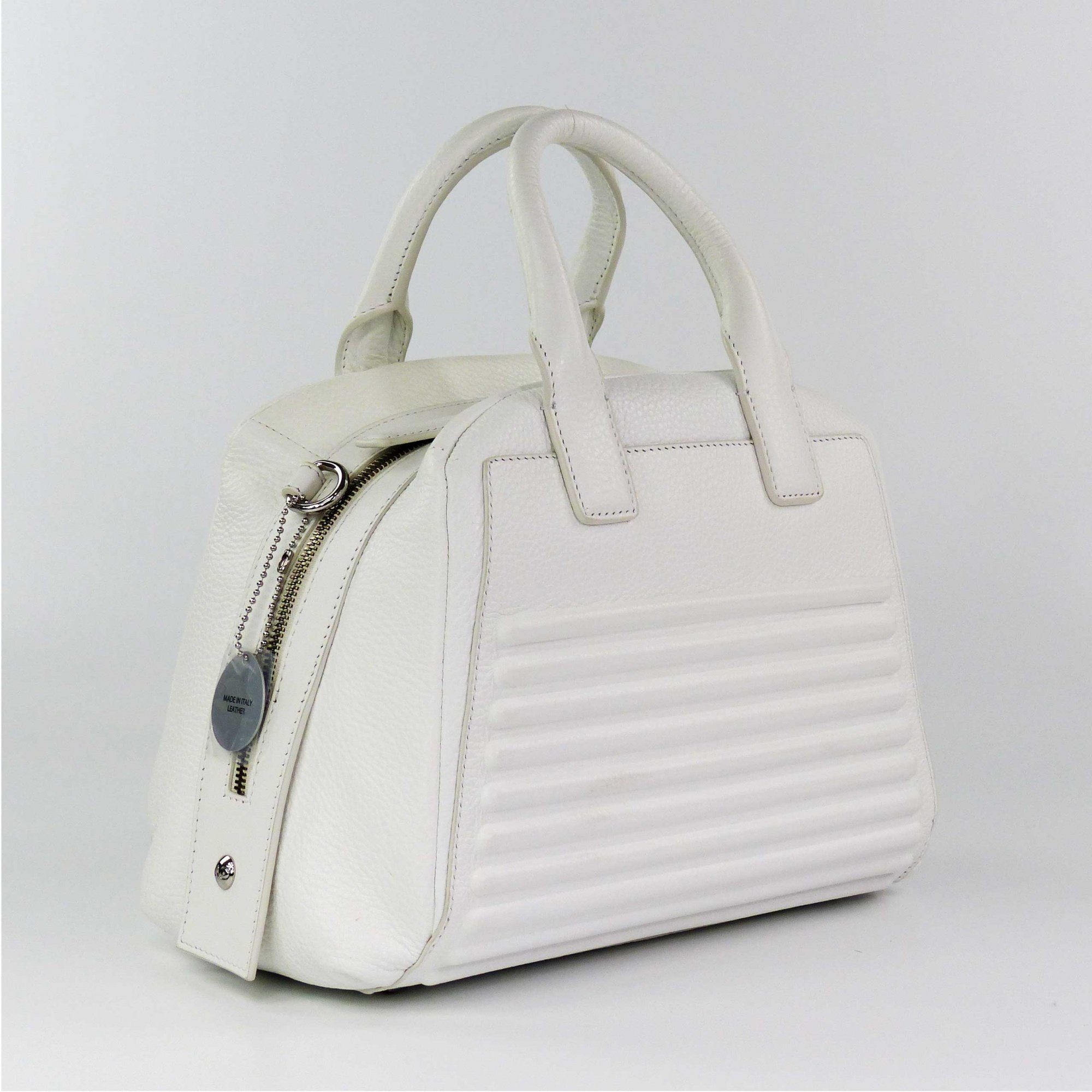 I-Con JDT03 Tote Duck Mandarina Optical Handtasche White