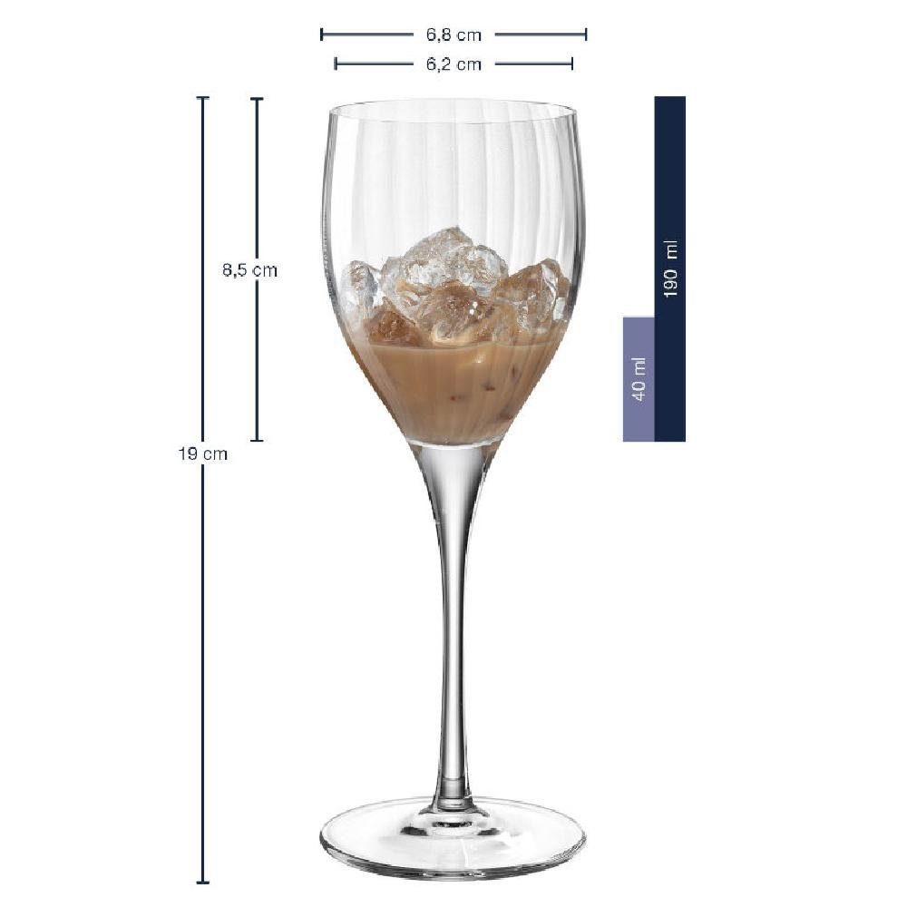 LEONARDO Schnapsglas Leonardo Likörglas Poesia Klar