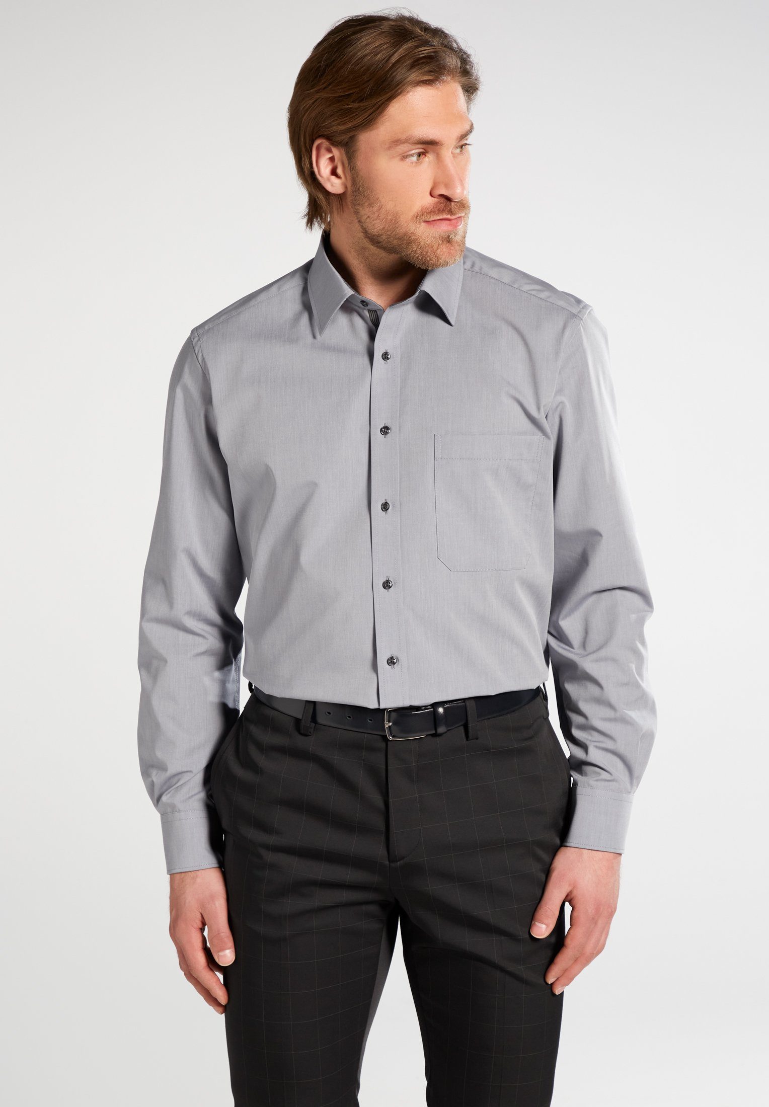Eterna Langarmhemd COMFORT FIT NON IRON günstig online kaufen