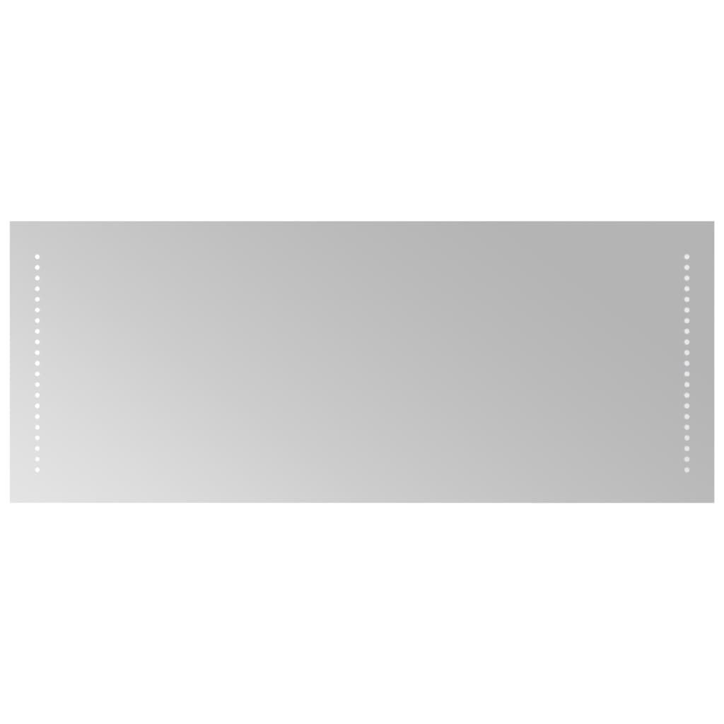 vidaXL Spiegel 100 x 40 cm Wandspiegel Badezimmerspiegel LED-Badspiegel 100x40 cm
