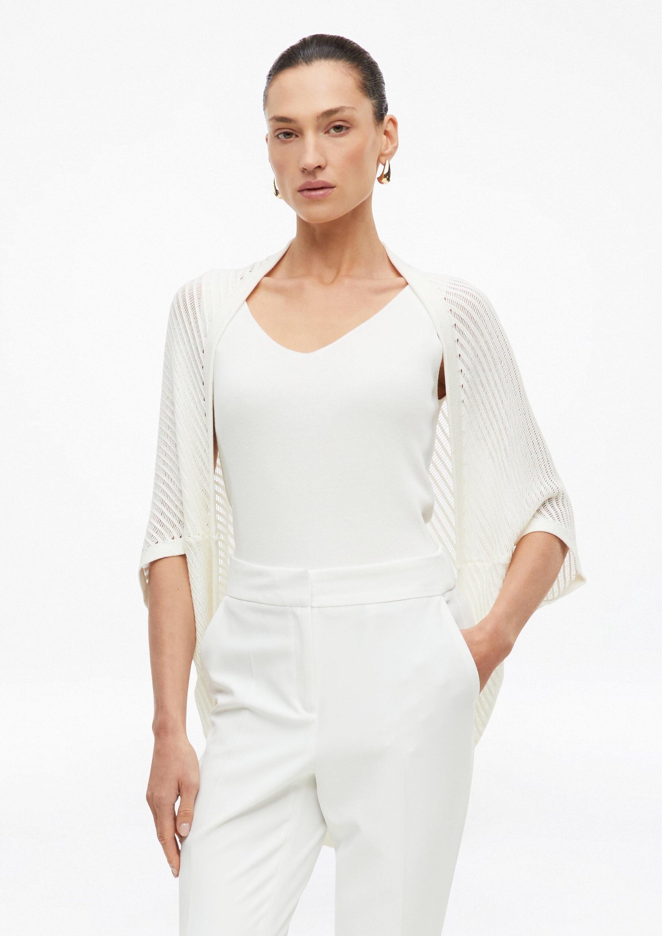 s.Oliver Poncho Tuch Offener Bolero