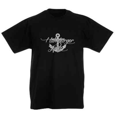 G-graphics T-Shirt Hamburger Jung Kinder T-Shirt, mit Spruch / Sprüche / Print / Aufdruck