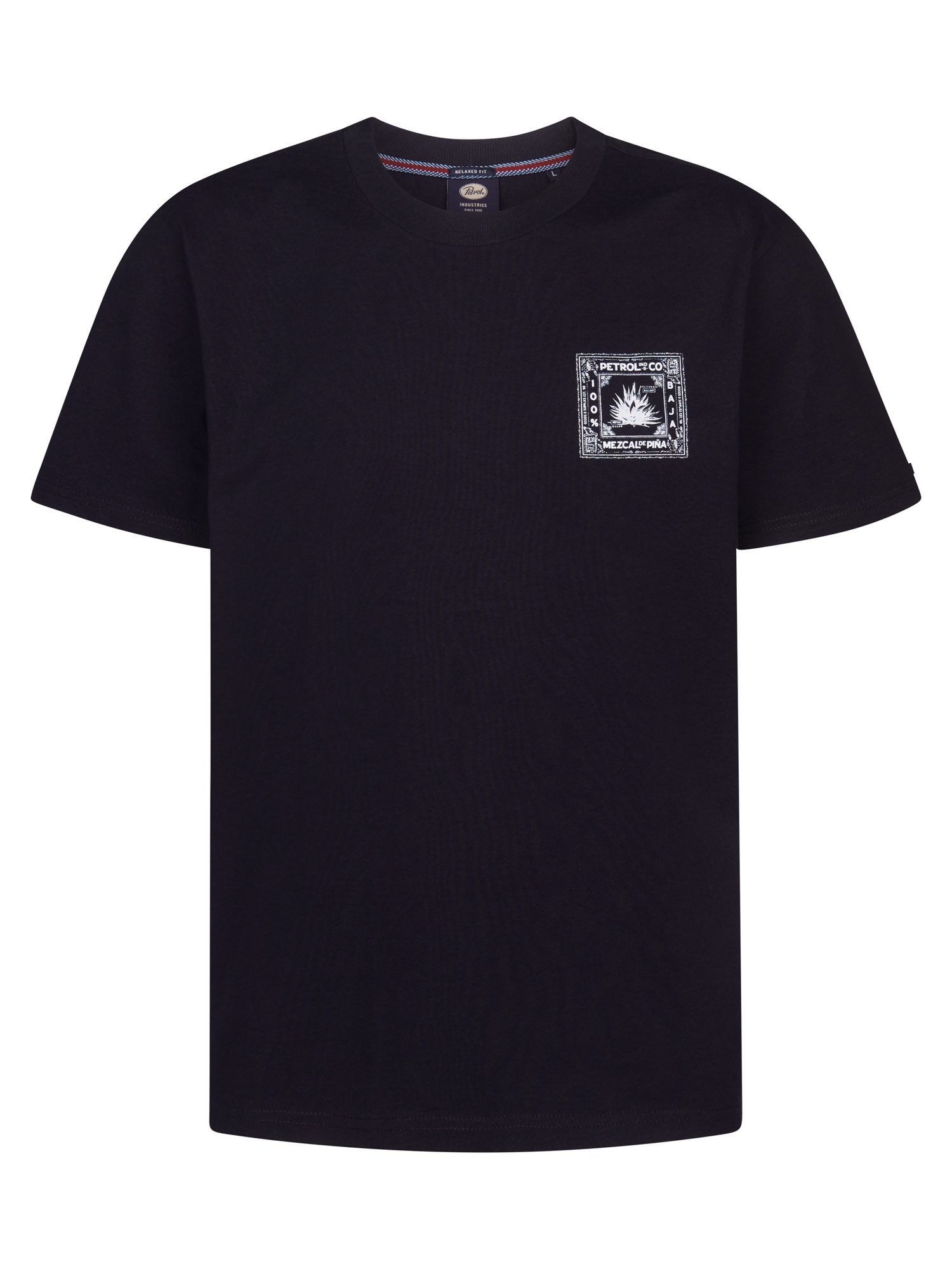 Petrol Industries T-Shirt Calor mit Rückenprint