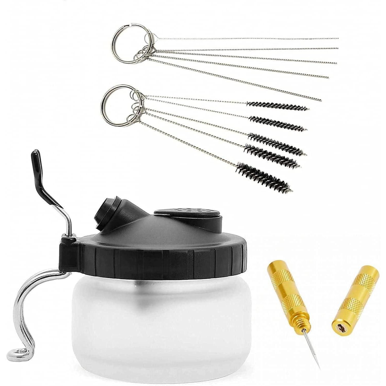 LuxusKollektion Reinigungsbürsten-Set Airbrush Reinigungsset 4er Set, (4-tlg)