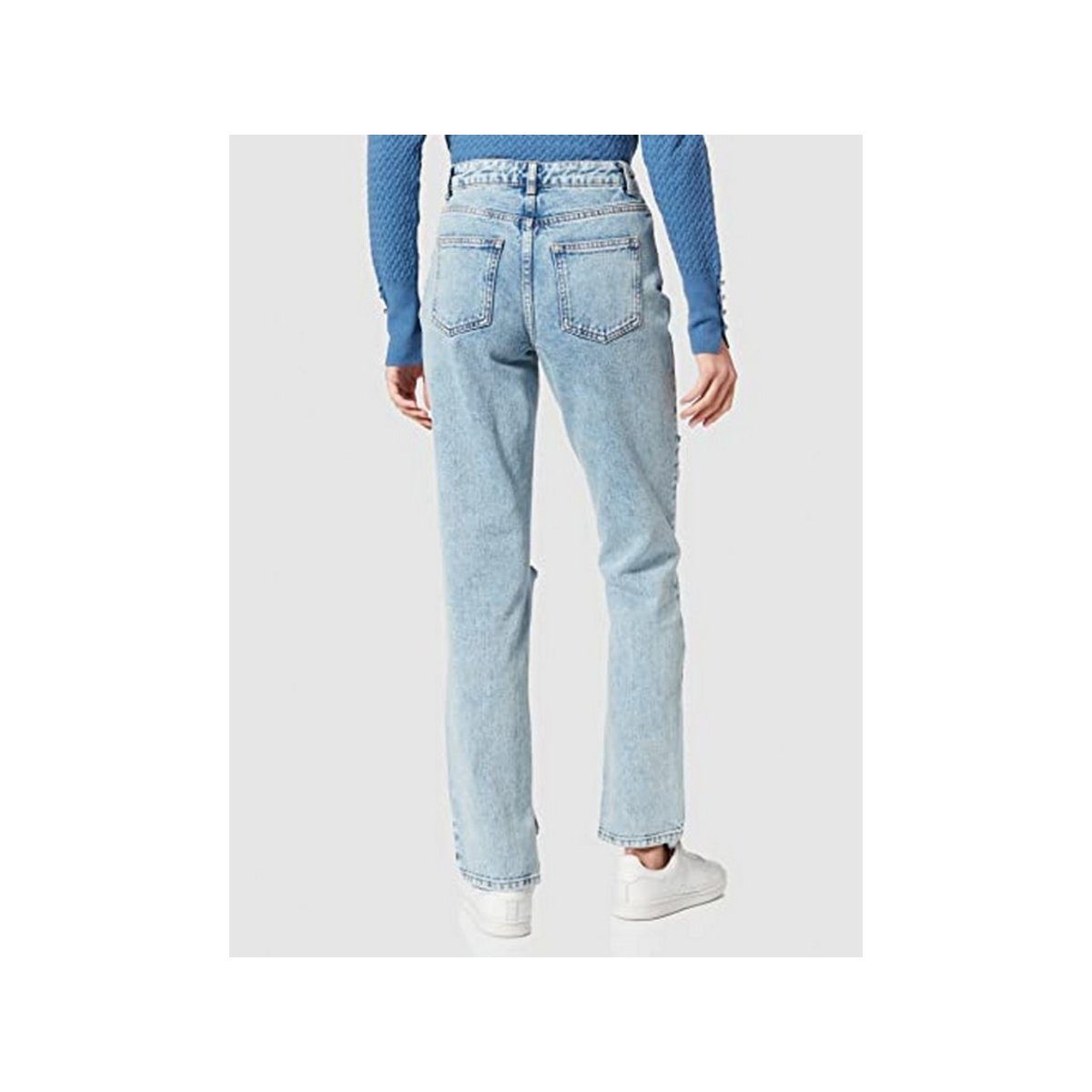 5-Pocket-Jeans (1-tlg) Noisy may hell-blau