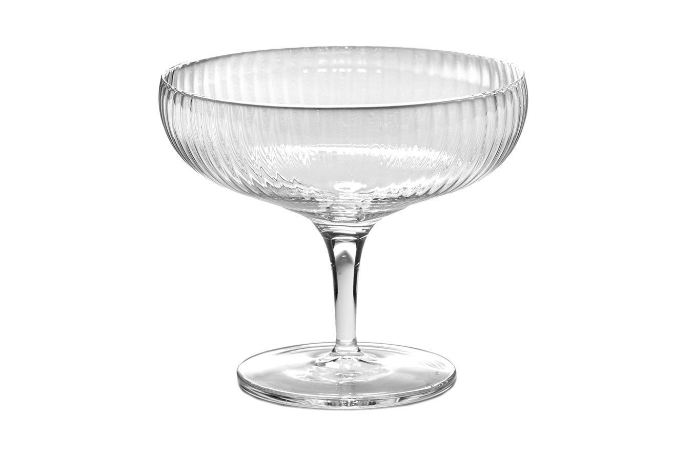 Champagnerglas Champagnerglas Inku geriffelt 15cl