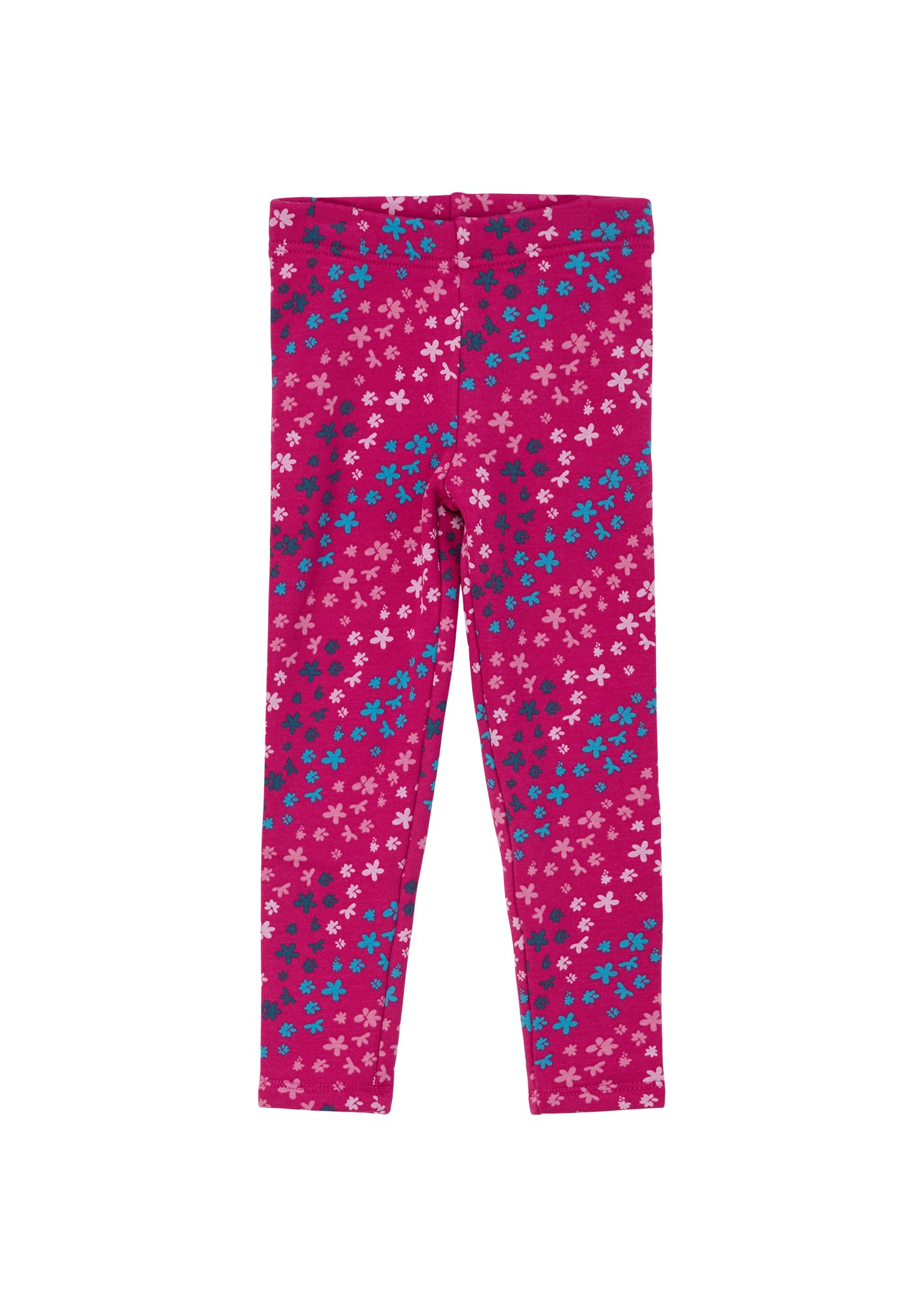 Leggings mit pink Leggings Thermofleece-Futter s.Oliver