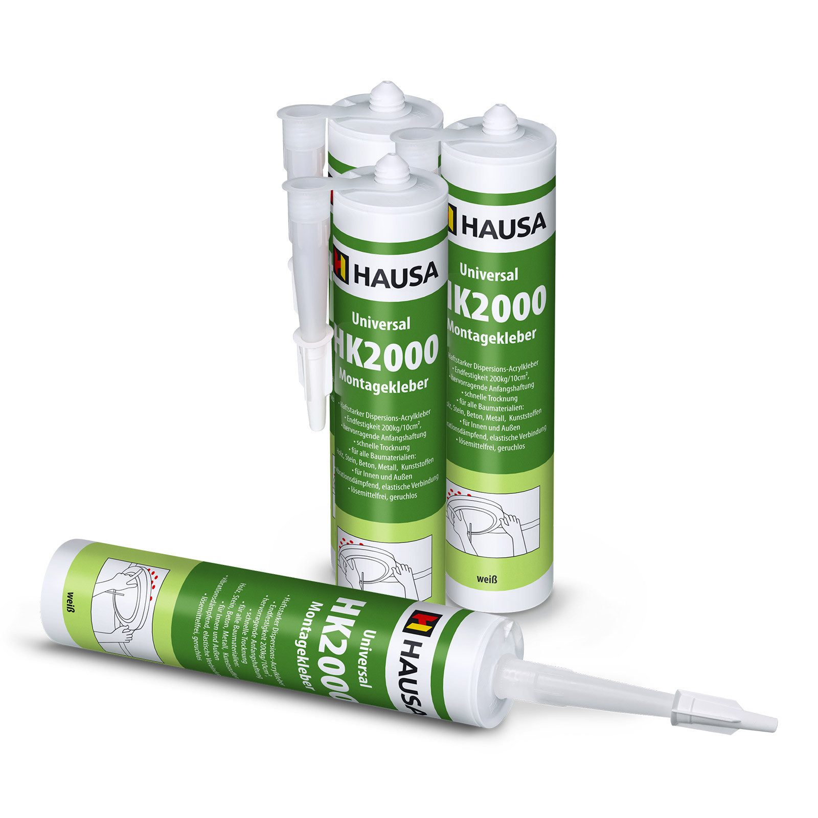 Hausa Montagekleber Universal HK2000, (Kraftkleber, Baukleber, günstig online kaufen
