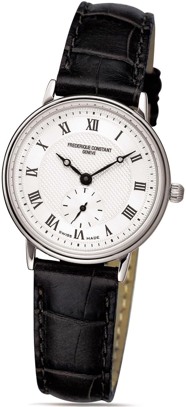 Frederique Constant Mechanische Uhr Slimline Elegante Damenuhr, Besonders Flach