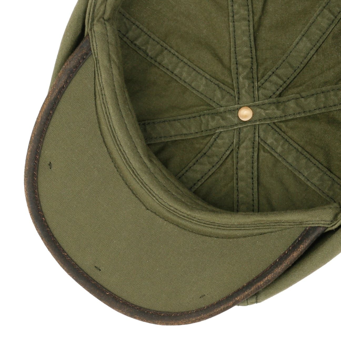 Stetson Flat Cap (1-St) Schirmmütze mit Schirm