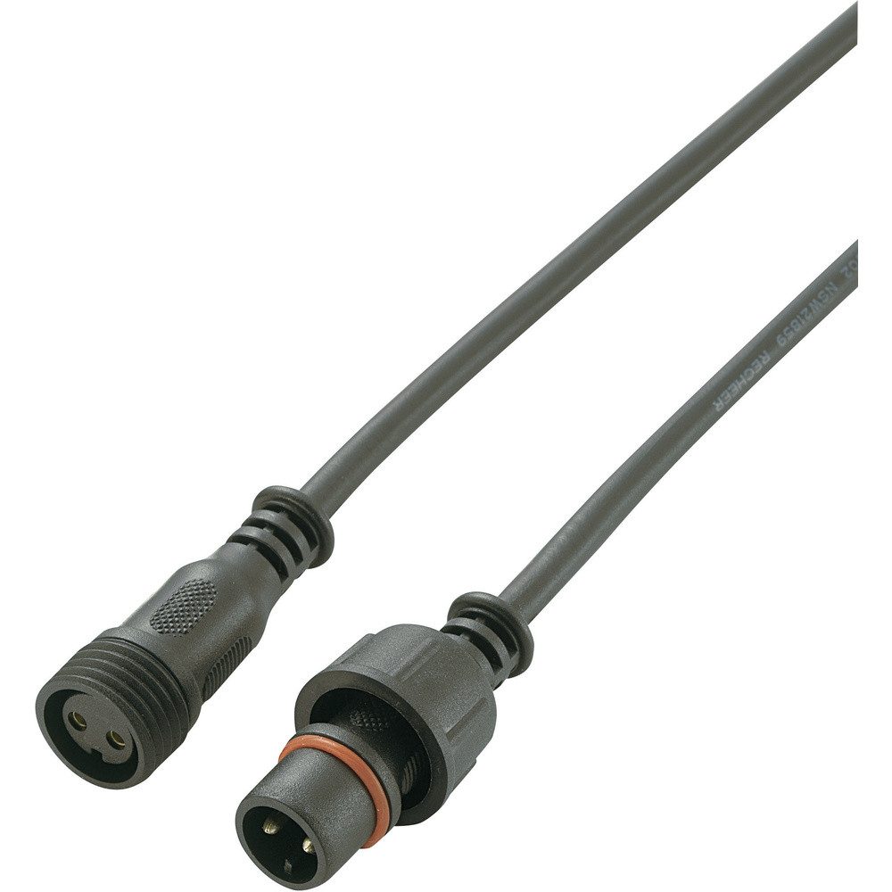 TRU COMPONENTS TRU COMPONENTS 1168962 Rundstecker konfektioniert Stecker, gerade, Buc Installationskabel