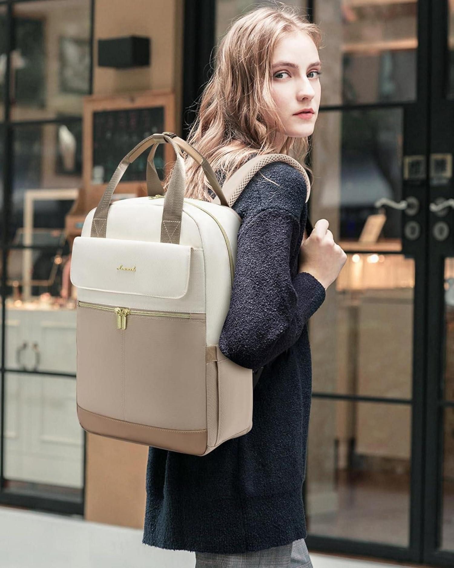 LuxusKollektion Laptoprucksack Rucksack Damen Groß 17 günstig online kaufen