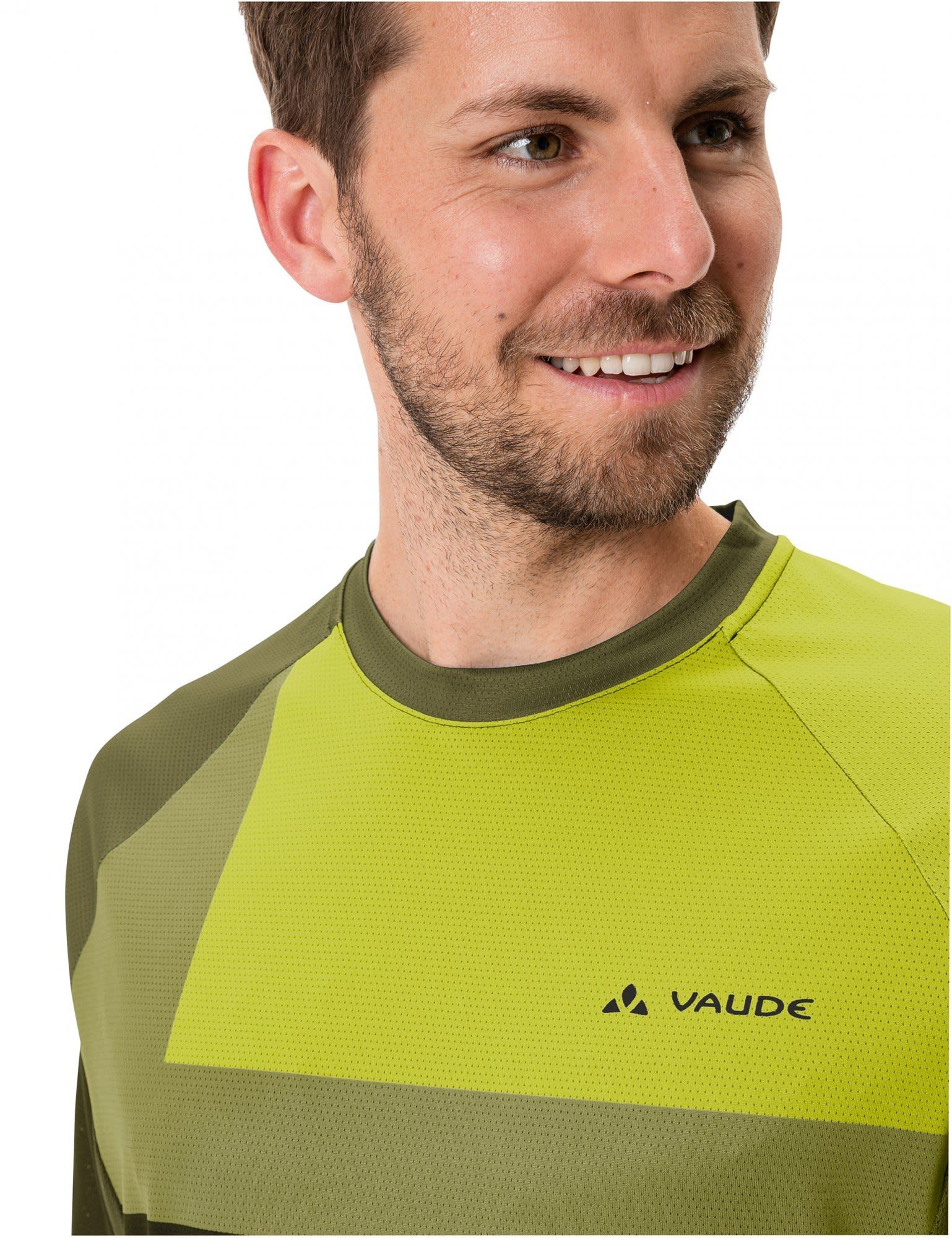 T-shirt VAUDE T-Shirt Vi Mens Kurzarm-Shirt - Moab Vaude Black Green Herren Bright