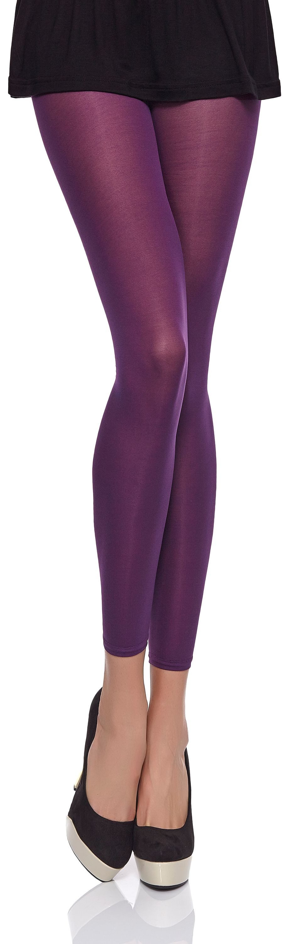 Leggings Damen Mikrofaser Leggings 40 DEN MSSS006