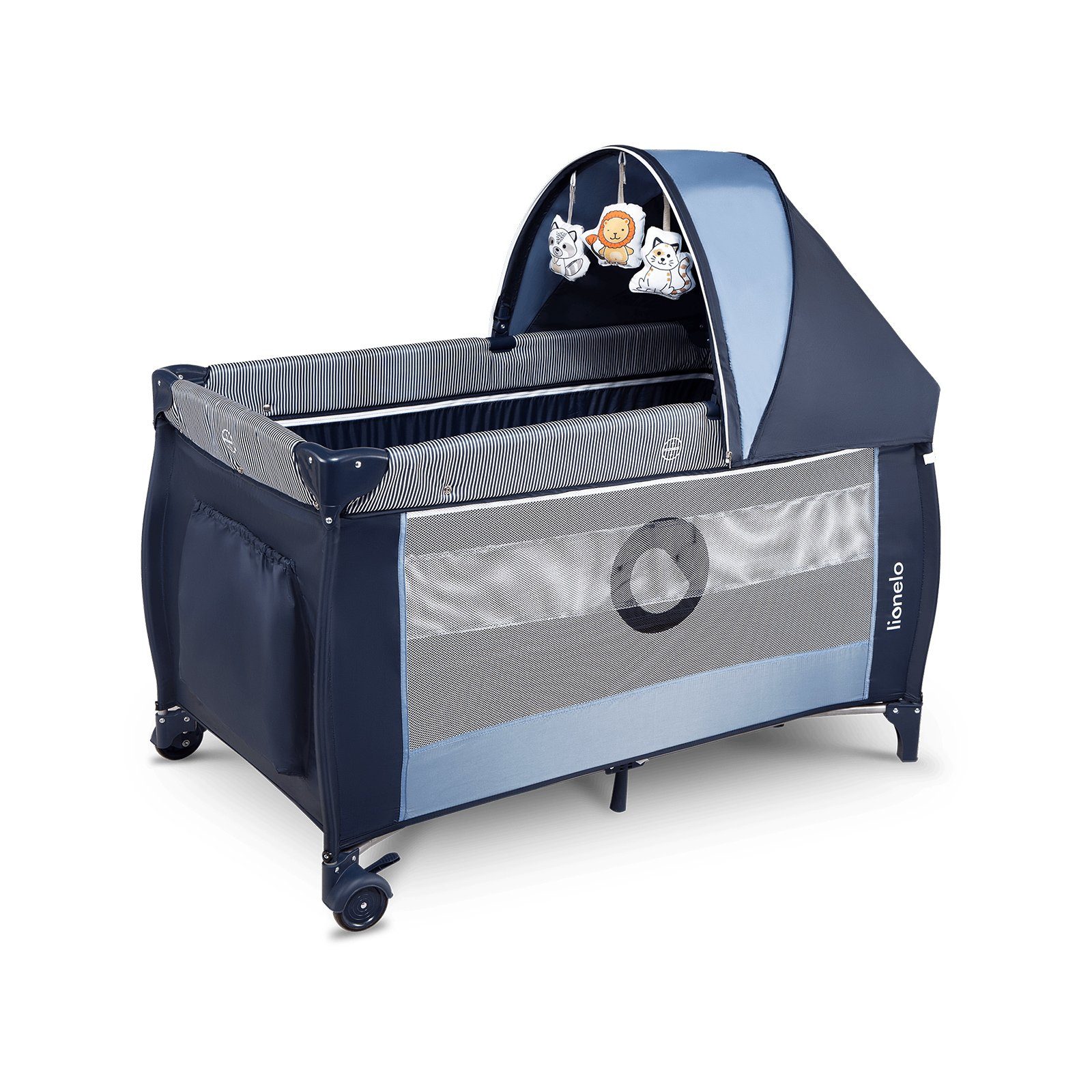 lionelo Baby-Reisebett LO-SVEN PLUS, ab Geburt bis 15kg mit Zubehör günstig online kaufen