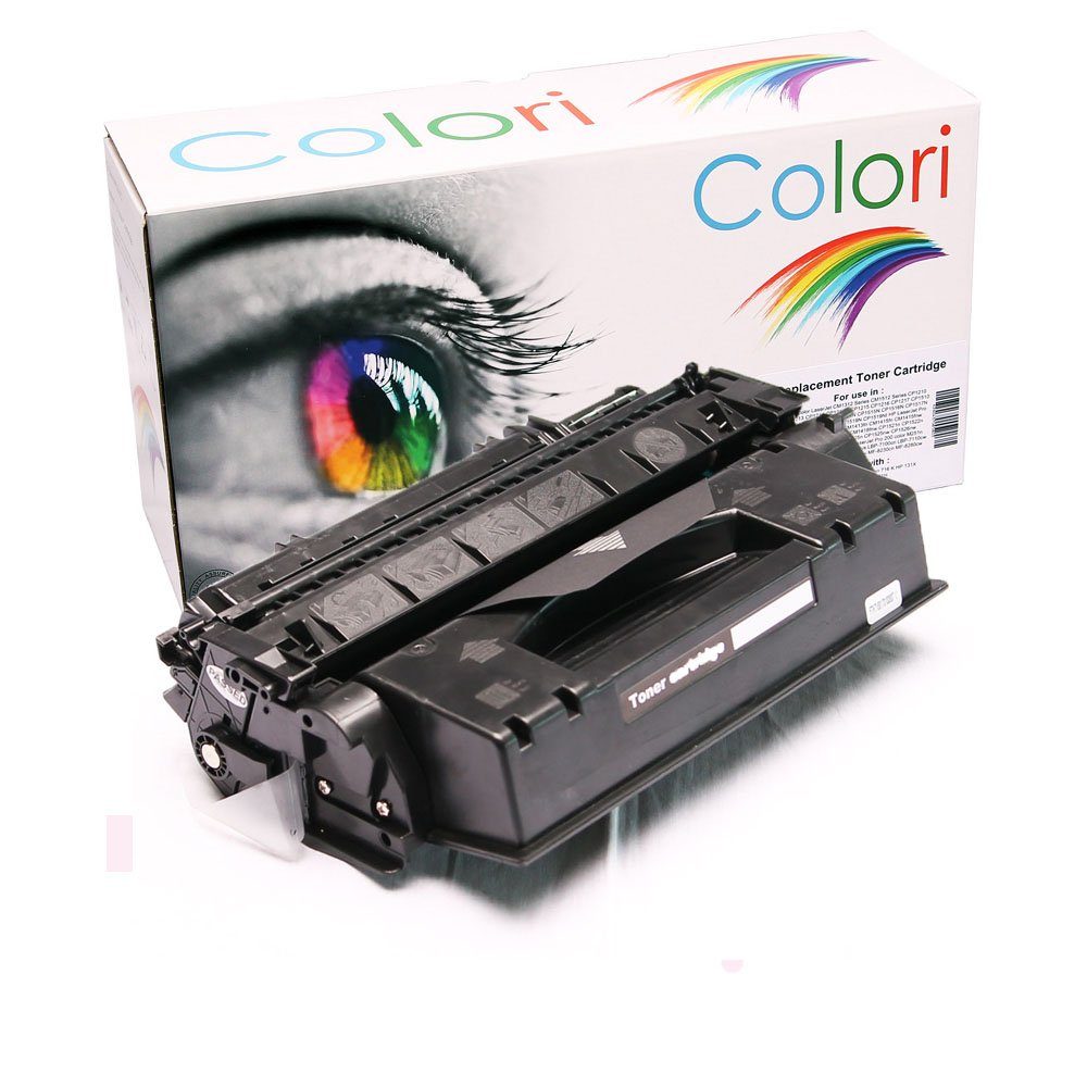 Colori Tonerkartusche, Kompatibler P2053D HP für Laserjet Schwarz CE505X Toner P2053DN XXL